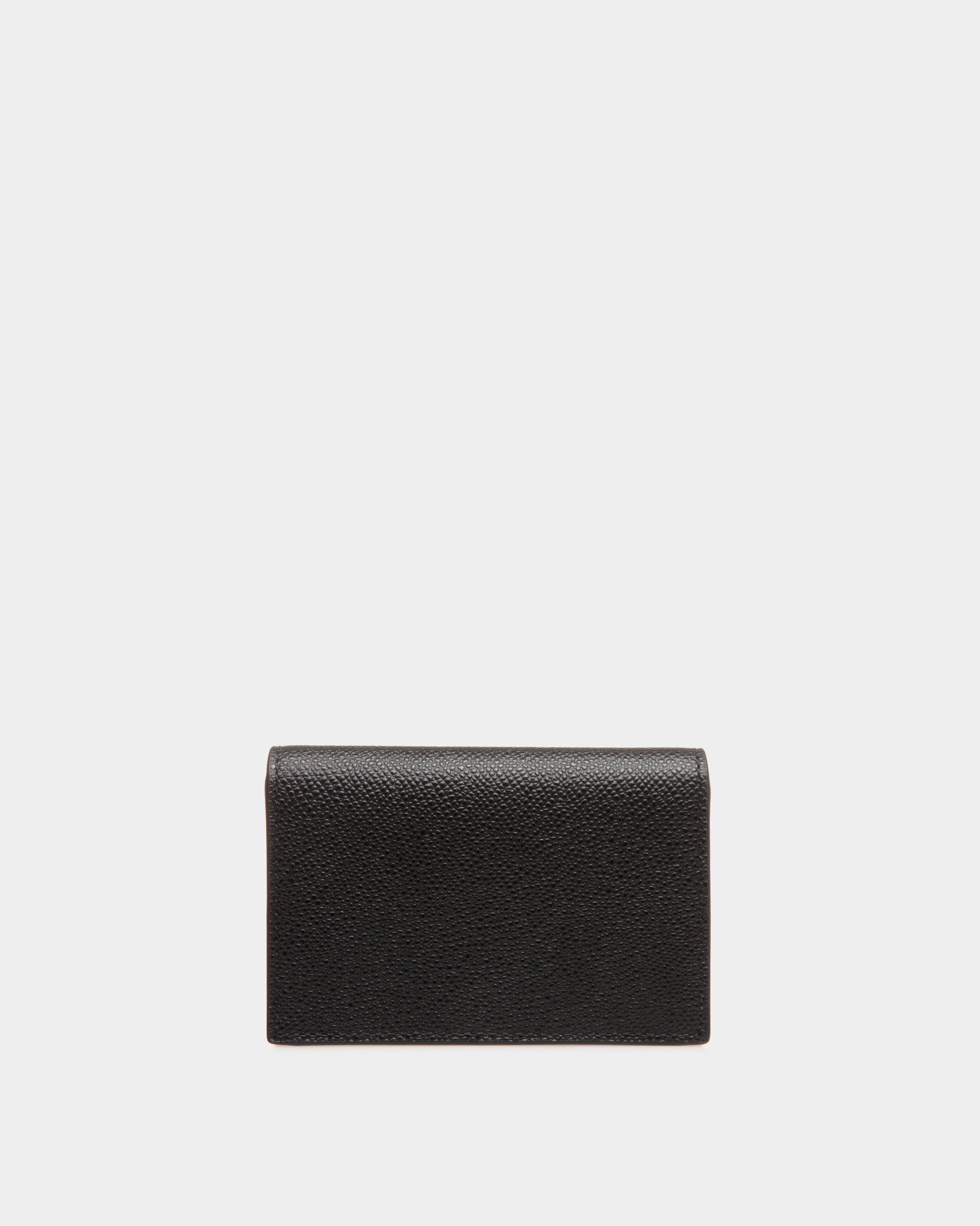 Business Card Holder In Black Bovine - Herren - Bally - 02