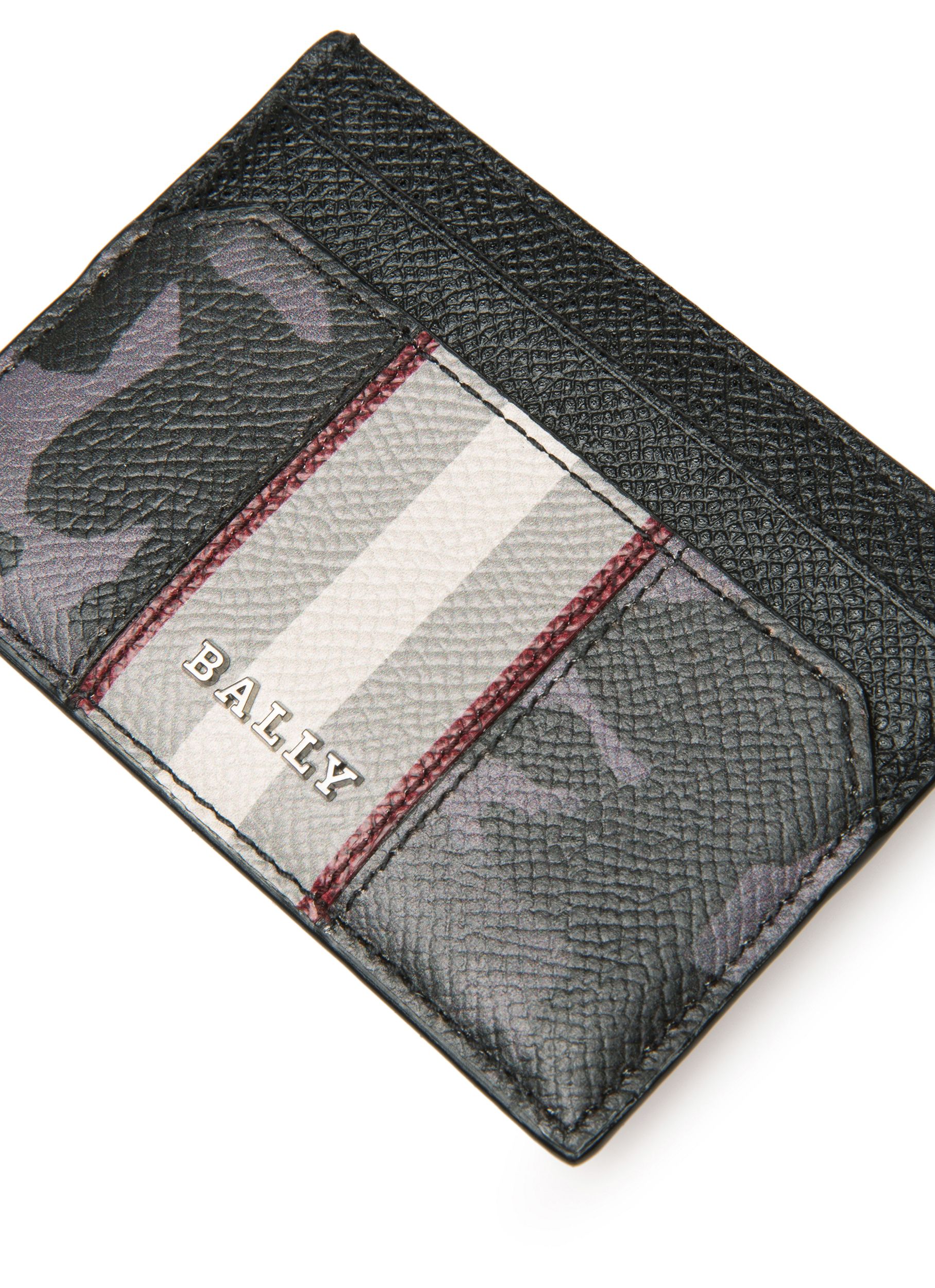 Bhar Kartenetui Aus Schwarzem Leder - Herren - Bally - 03