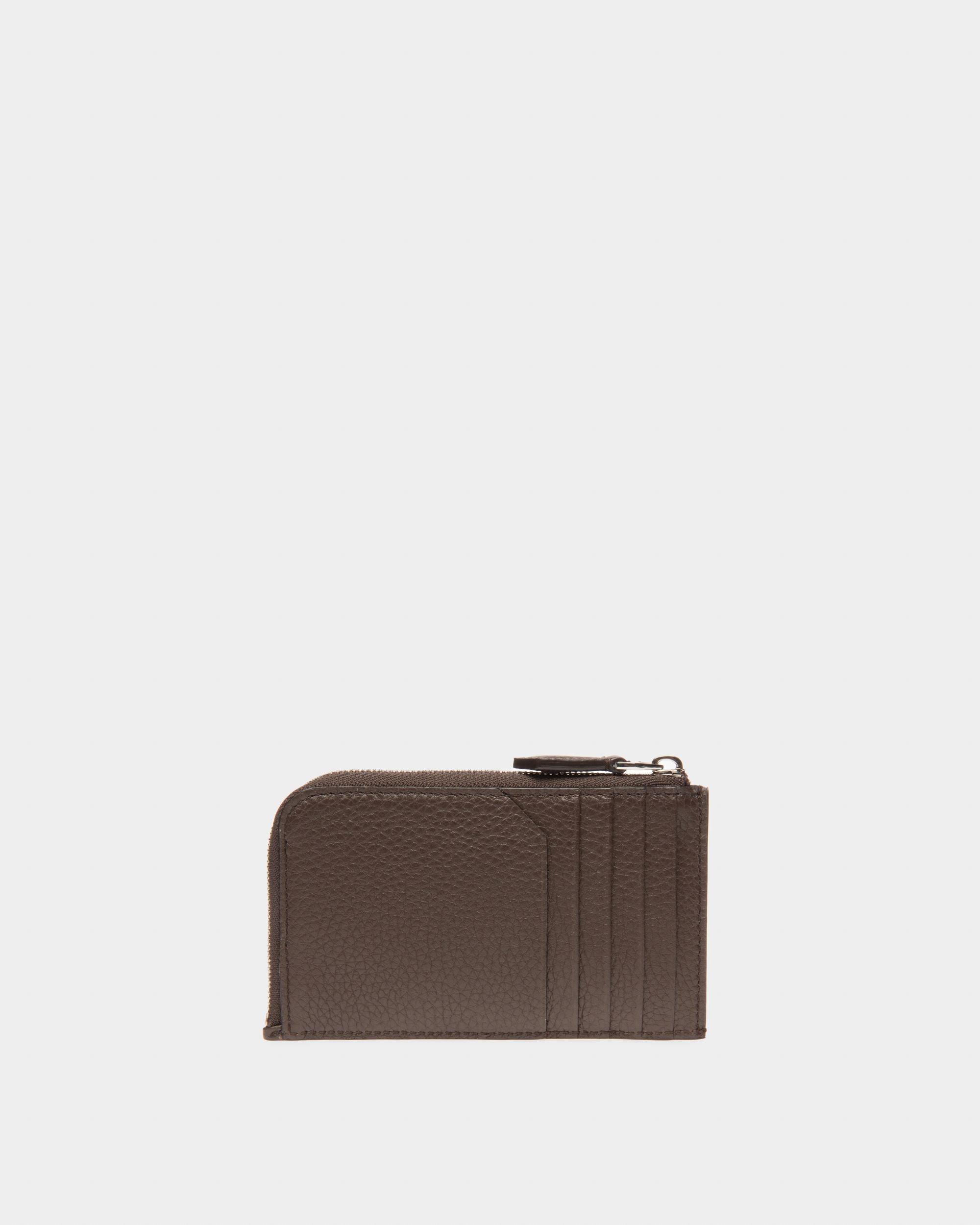 Scord Kartenetui Aus Ebenholzbraunem Leder - Herren - Bally - 02