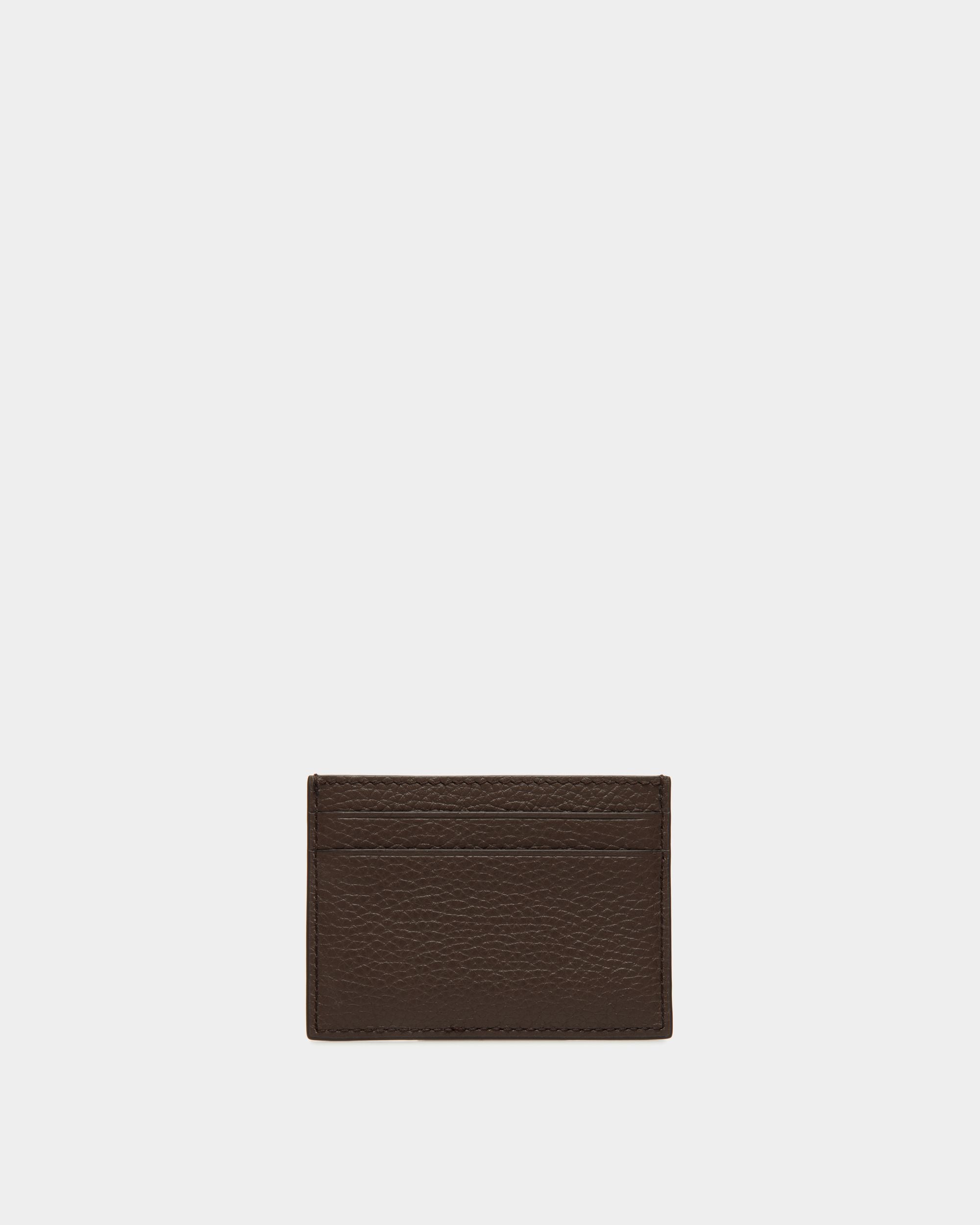 Kartenetui Ribbon Aus Leder In Ebenholzschwarz - Herren - Bally - 02