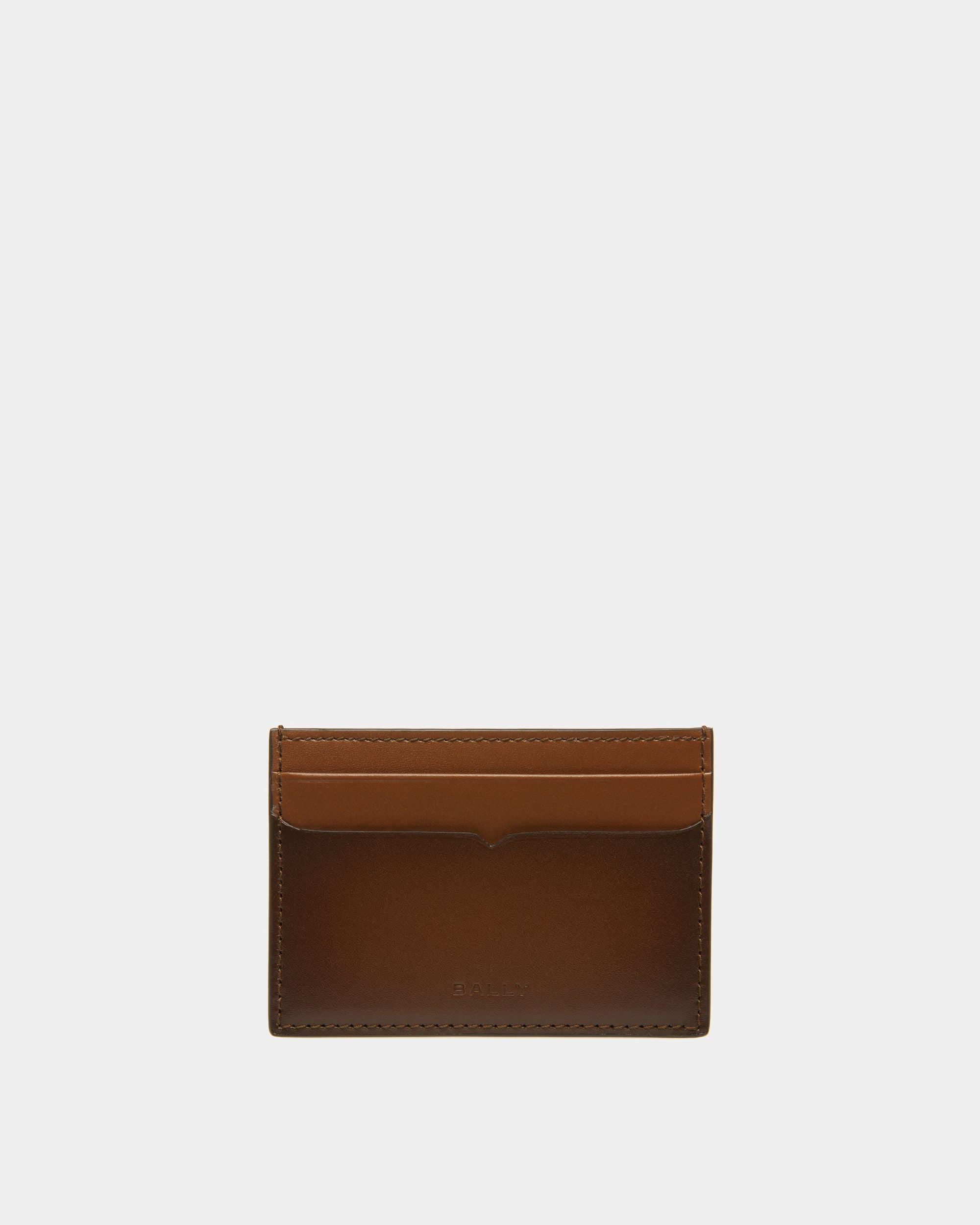 Speciale Kartenetui Aus Braunem Leder - Herren - Bally - 01