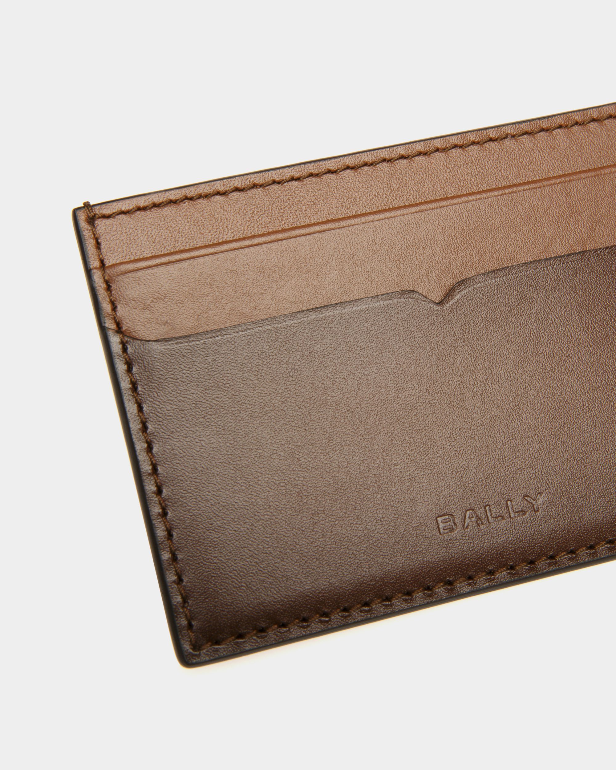 Speciale Kartenetui Aus Braunem Leder - Herren - Bally - 04