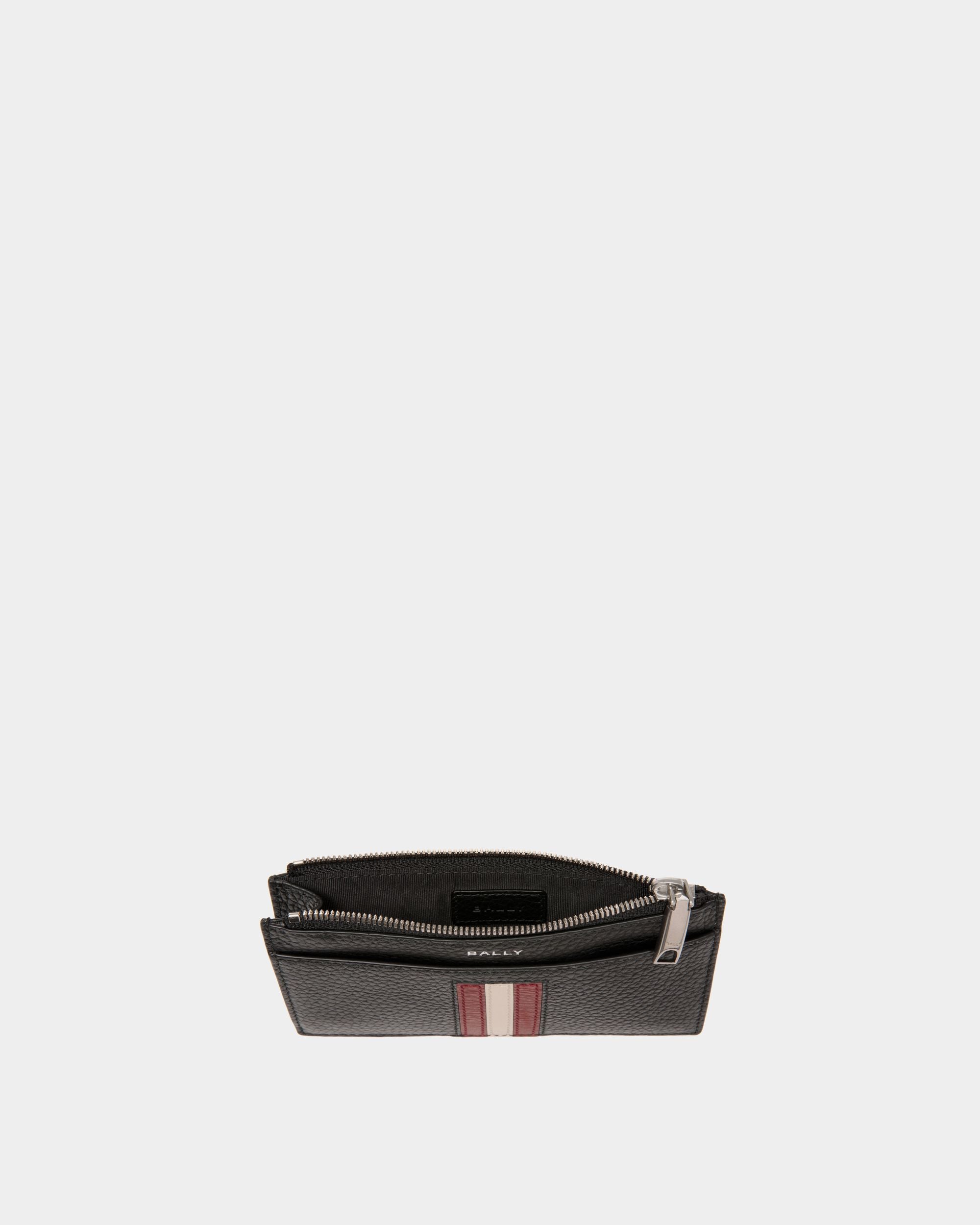 Ribbon Kartenetui Mit Münzfach Aus Leder In Schwarz - Herren - Bally - 03