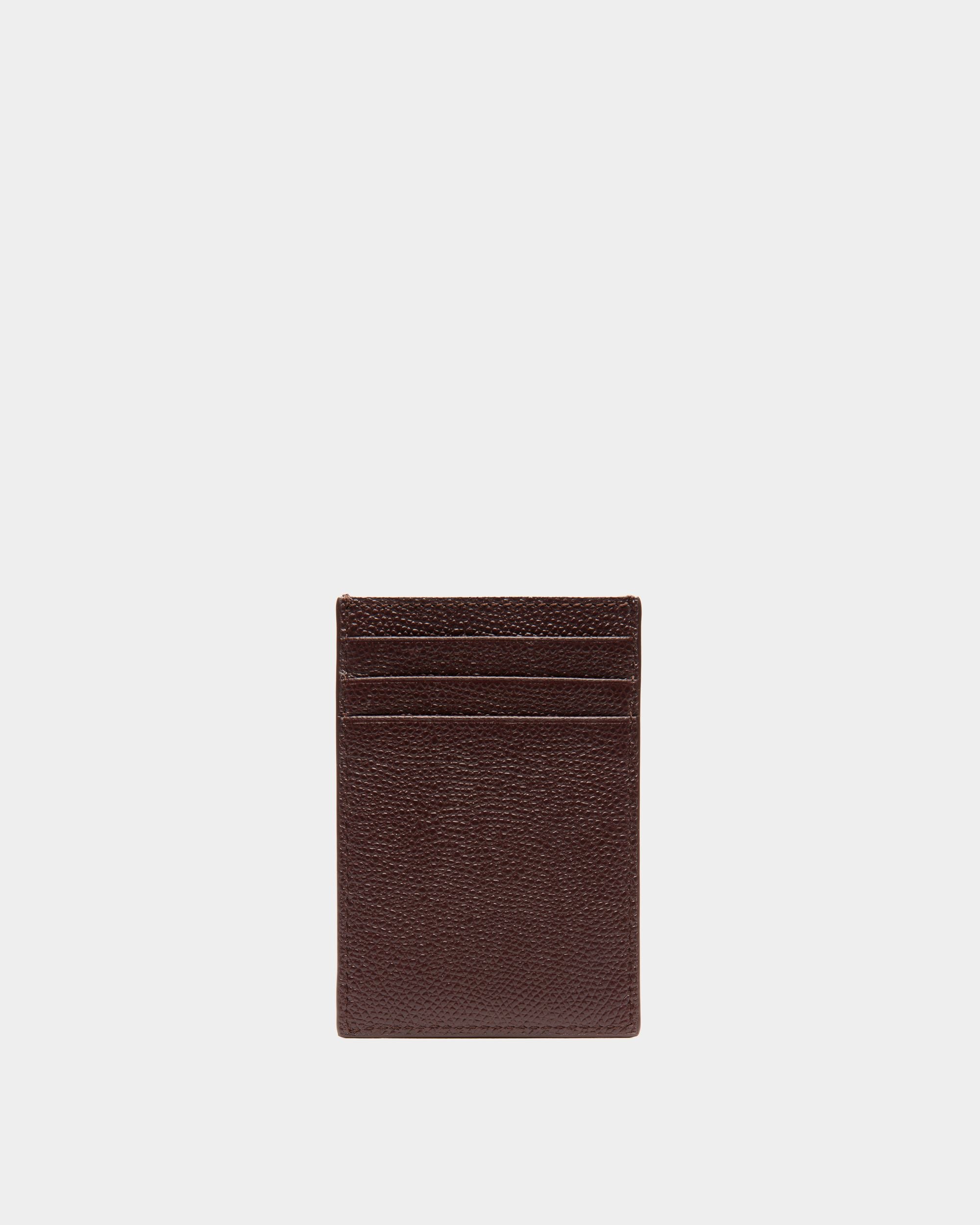 Flag Kartenetui Aus Leder In Braun - Herren - Bally - 02