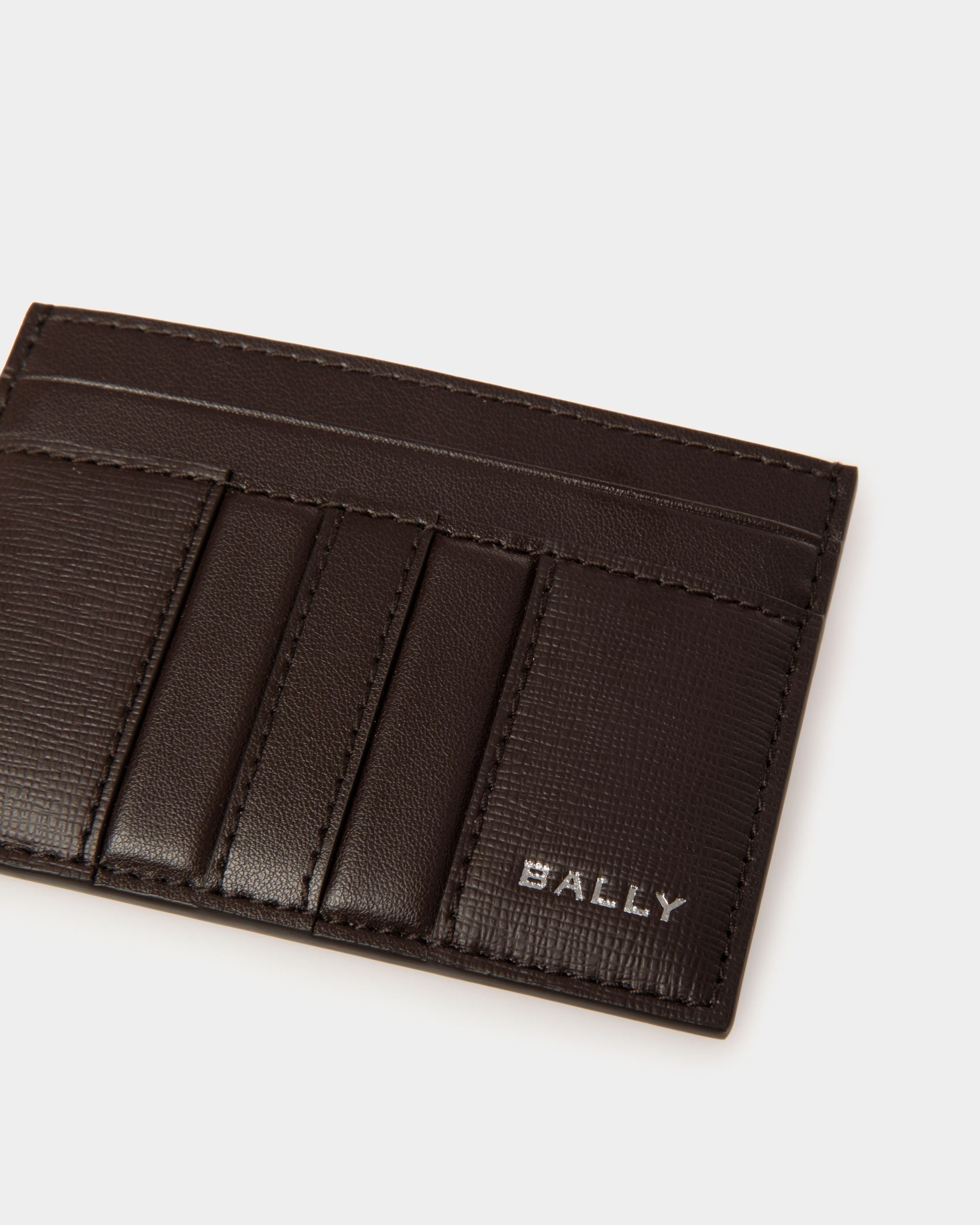 Mythos Kartenetui Aus Recyceltem Leder In Ebenholz - Herren - Bally - 04