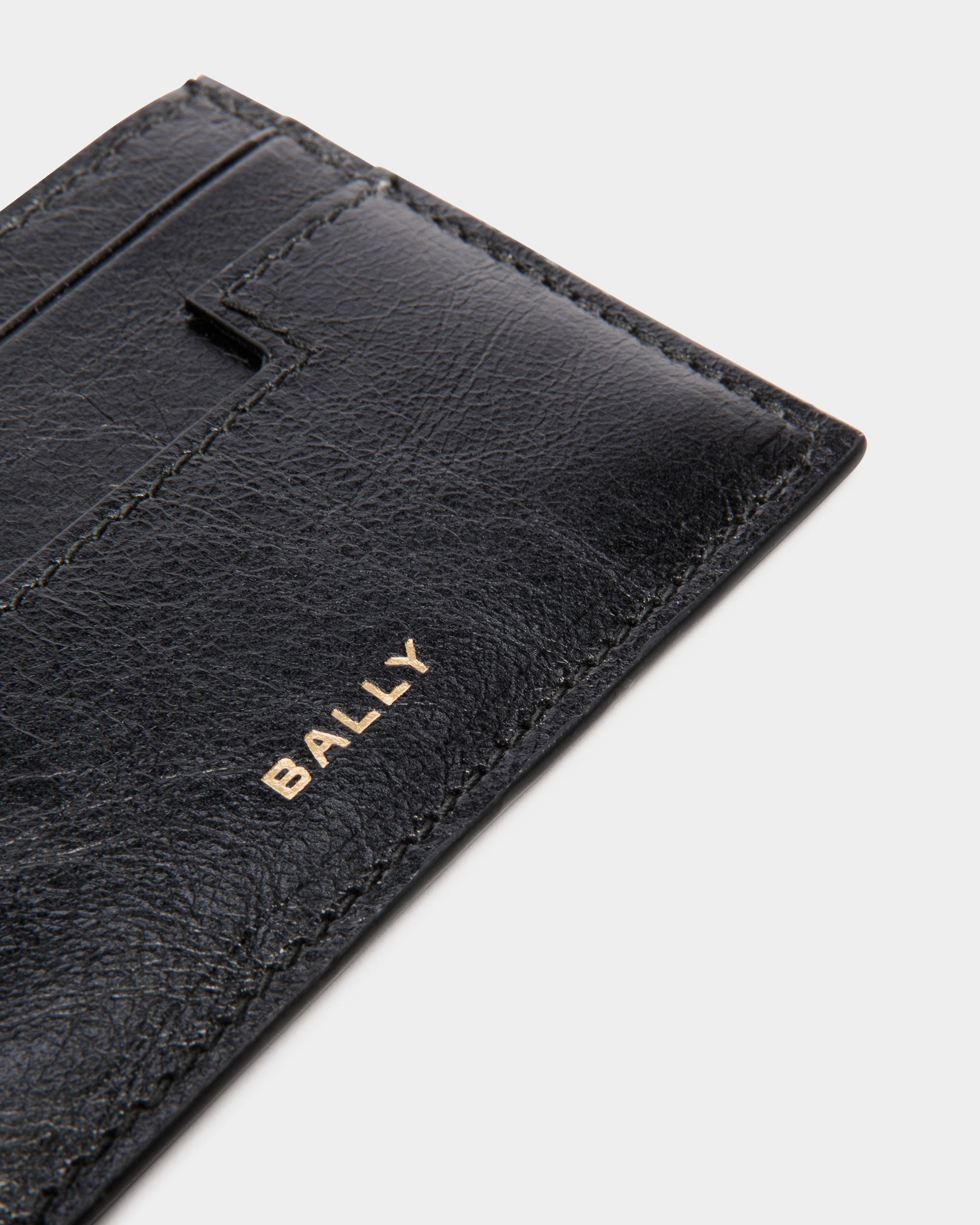 Easy Bally Kartenetui Aus Schwarzem Leder - Herren - Bally - 04