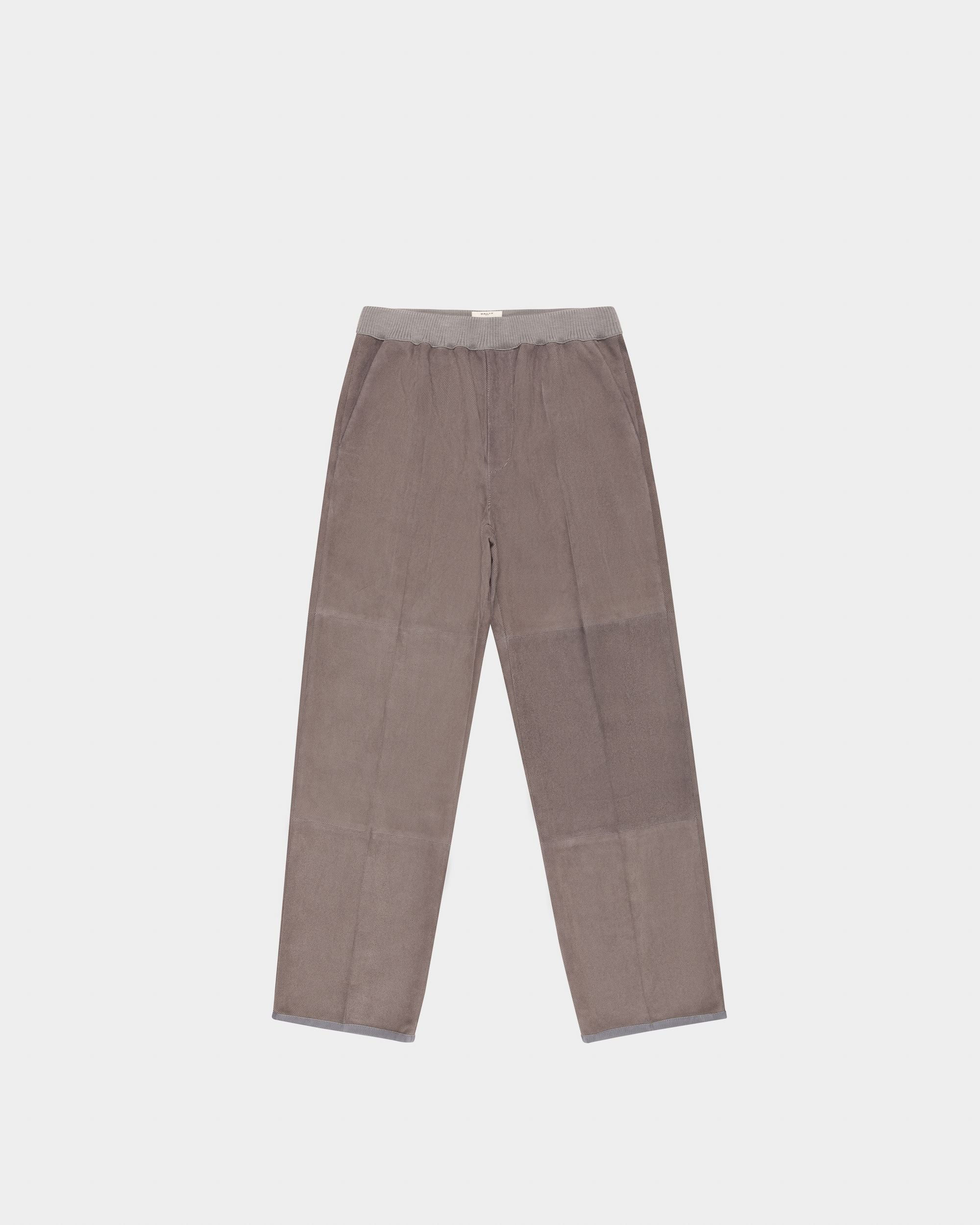 Hose Aus Grauem Leder - Herren - Bally - 04
