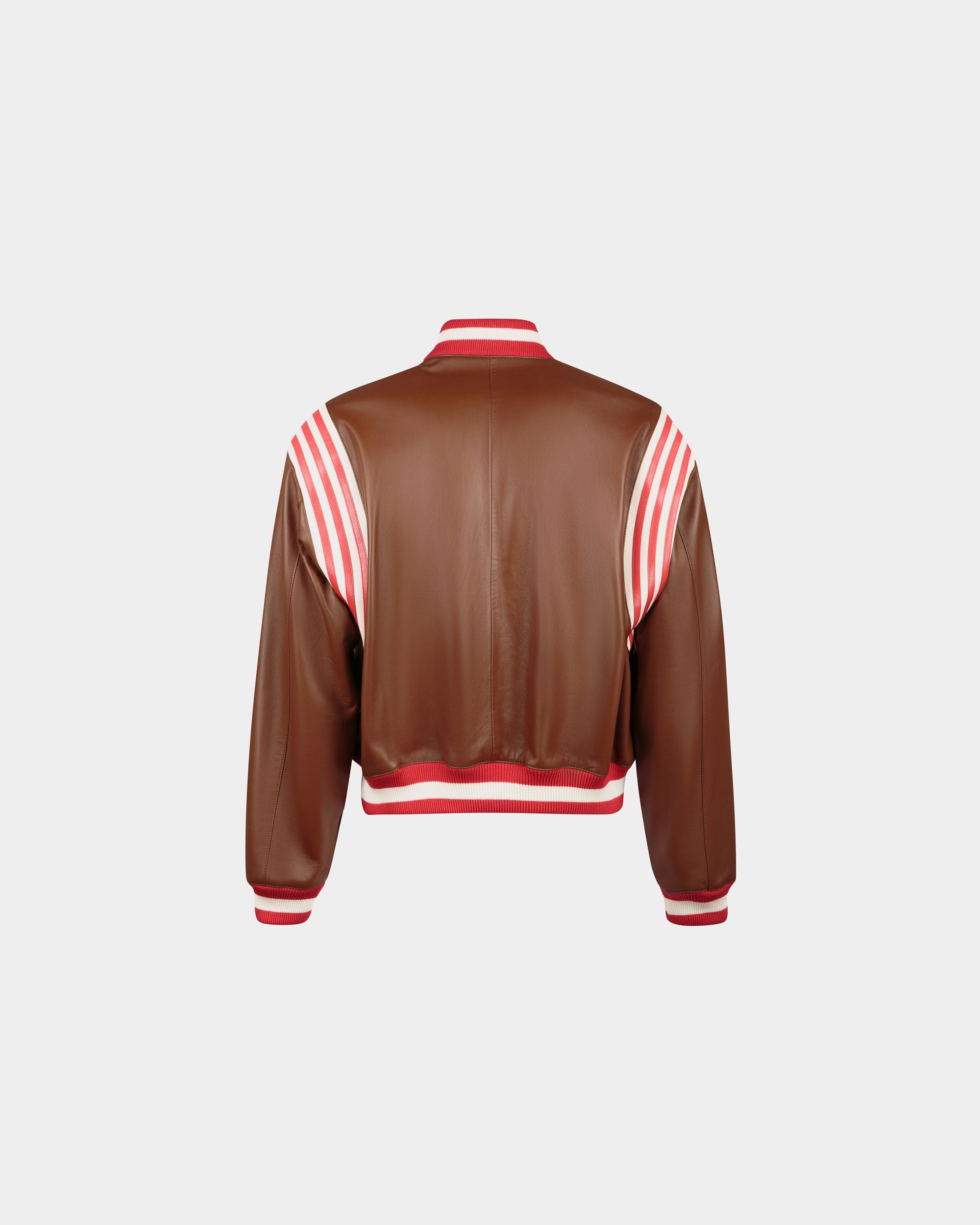 Leather Bomber In Brown Leather - Herren - Bally - 03