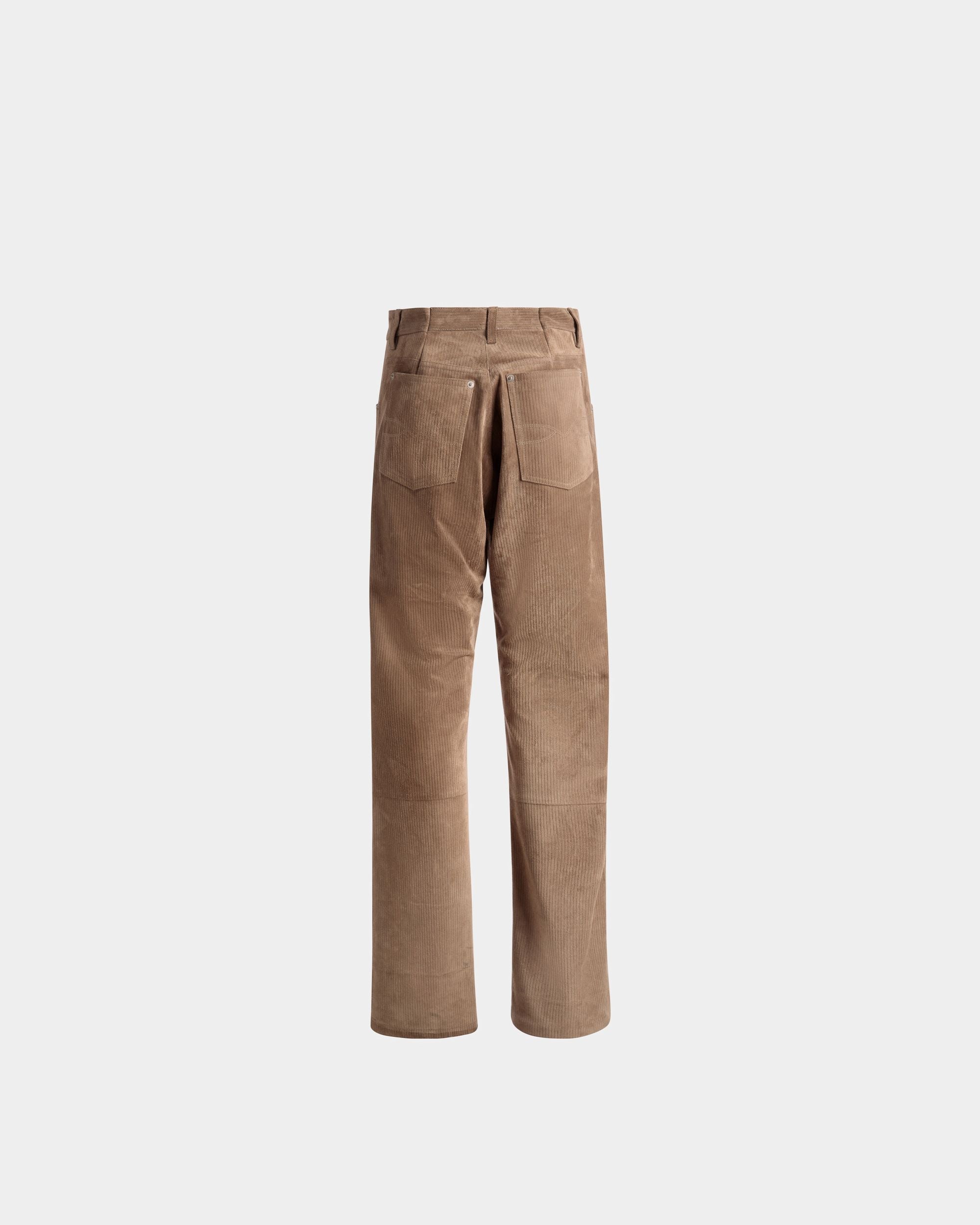 Gerade Hose Aus Sepiafarbenem Leder - Herren - Bally - 07