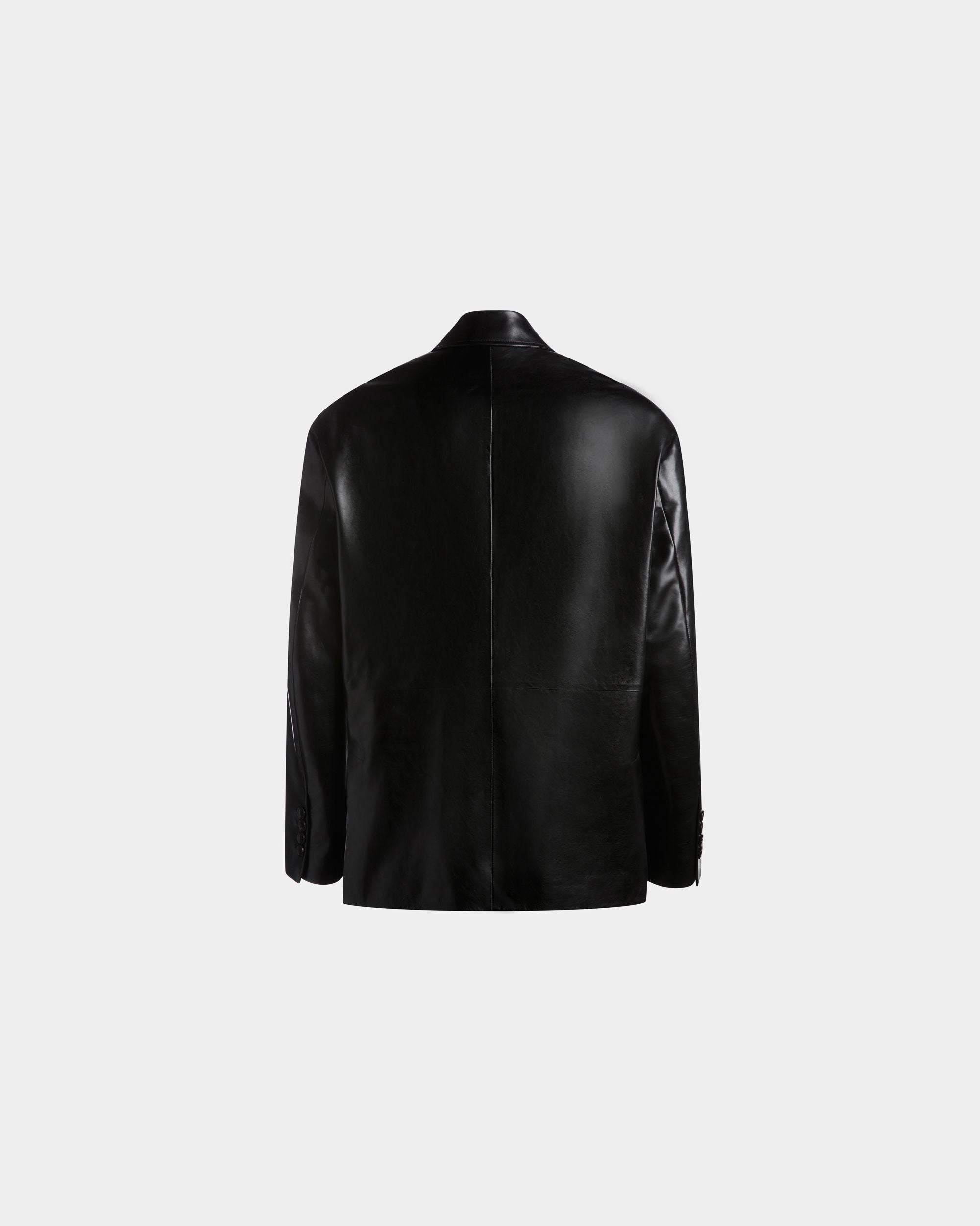 Jacke Aus Leder In Schwarz - Herren - Bally - 07