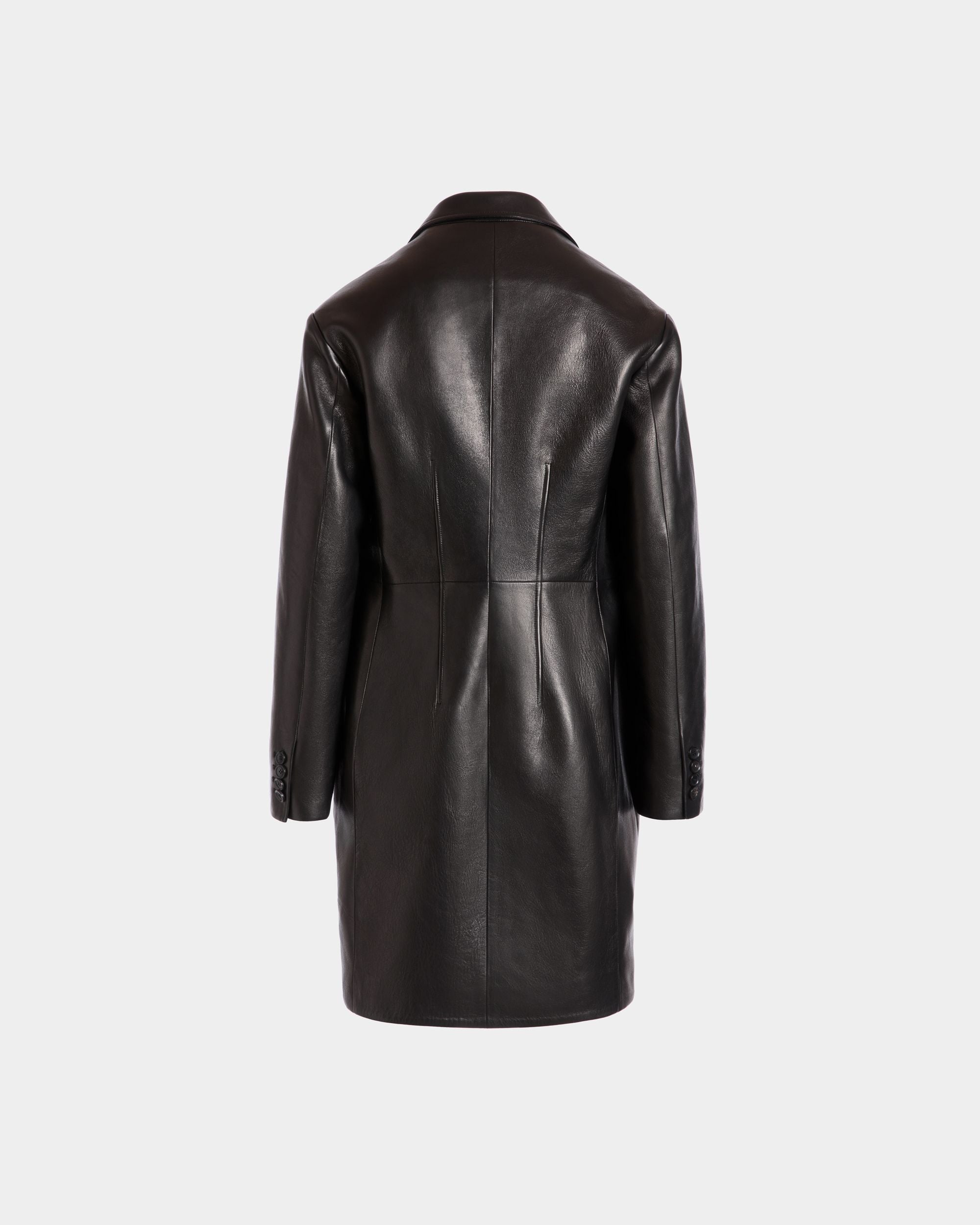 Mantel Aus Leder In Schwarz - Herren - Bally - 03