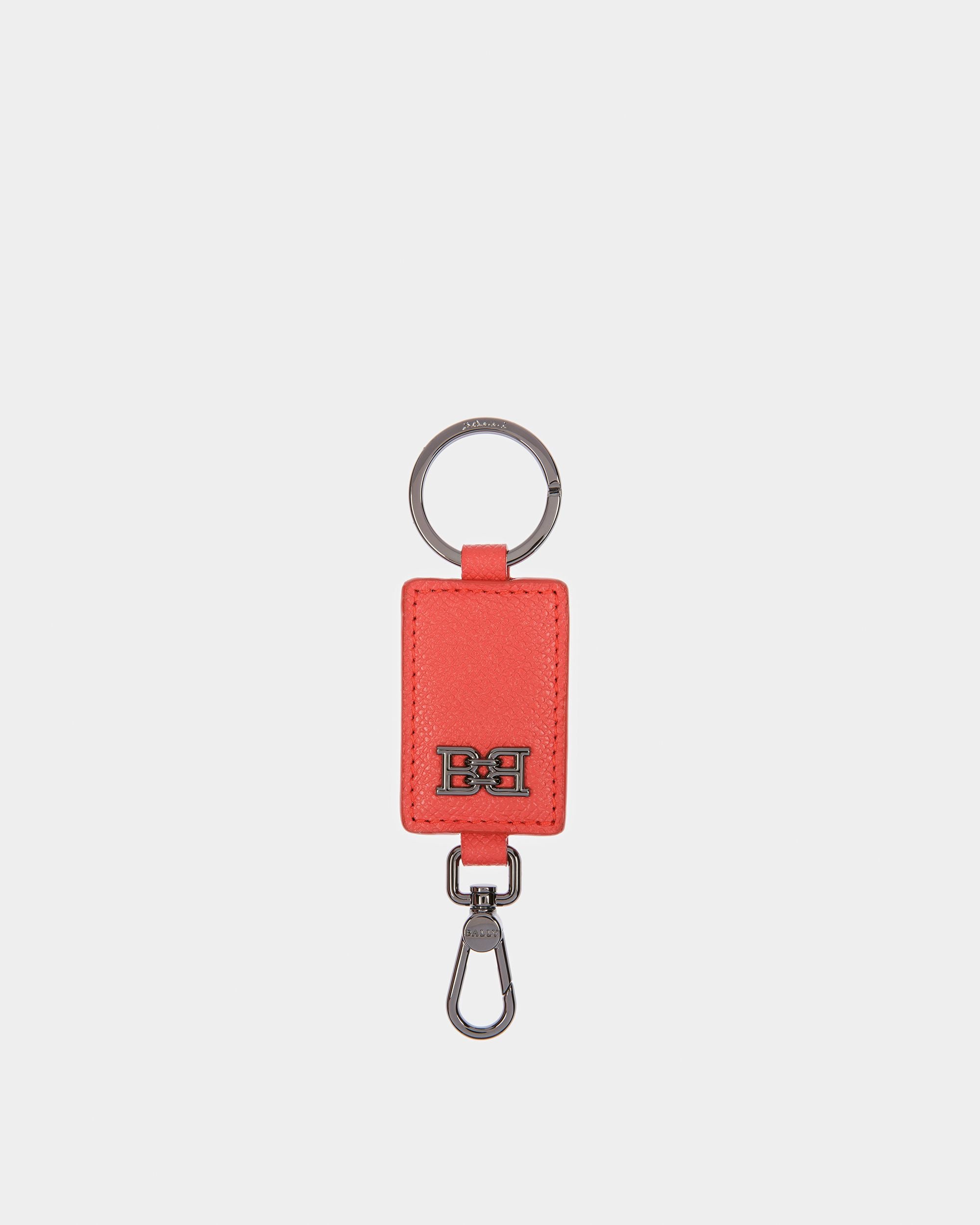 Bhary Schlüsselanhänger Aus Leder Mit B-Chain-Detail In Orange - Herren - Bally - 01