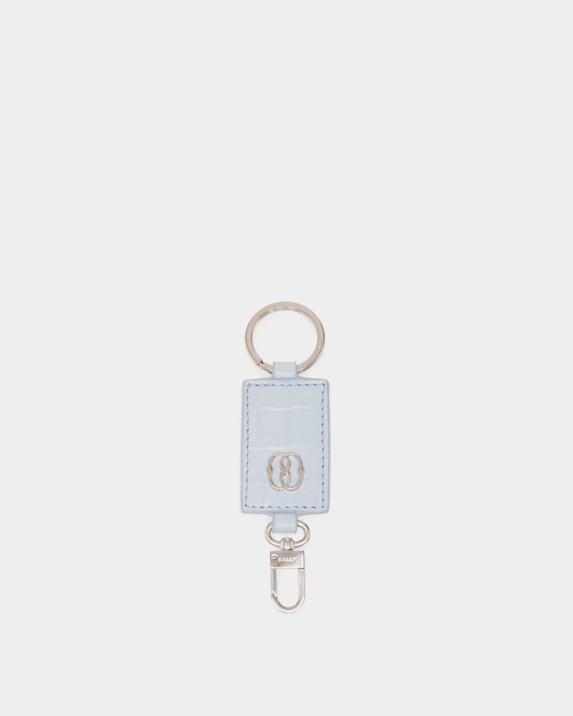 Banque Keychains In Blue Leather - Herren - Bally - 01