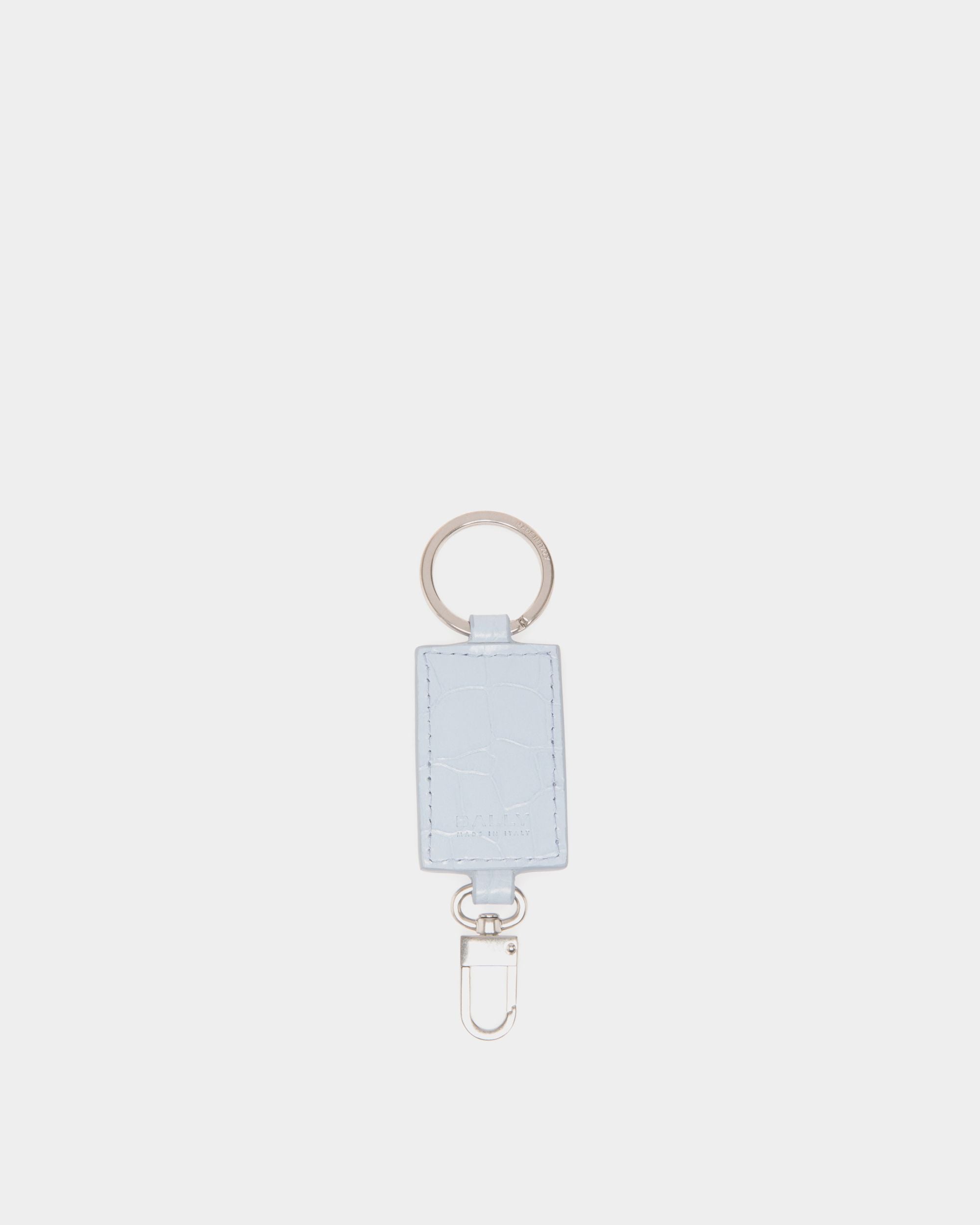 Banque Keychains In Blue Leather - Herren - Bally - 02