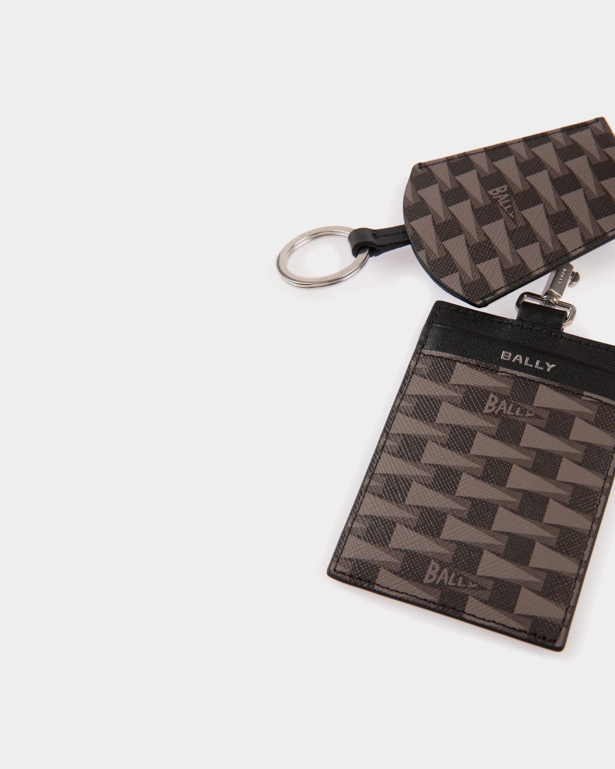 Pennant Schlüsselanhänger In Schwarz Mit Pennant-Motiv - Herren - Bally - 03
