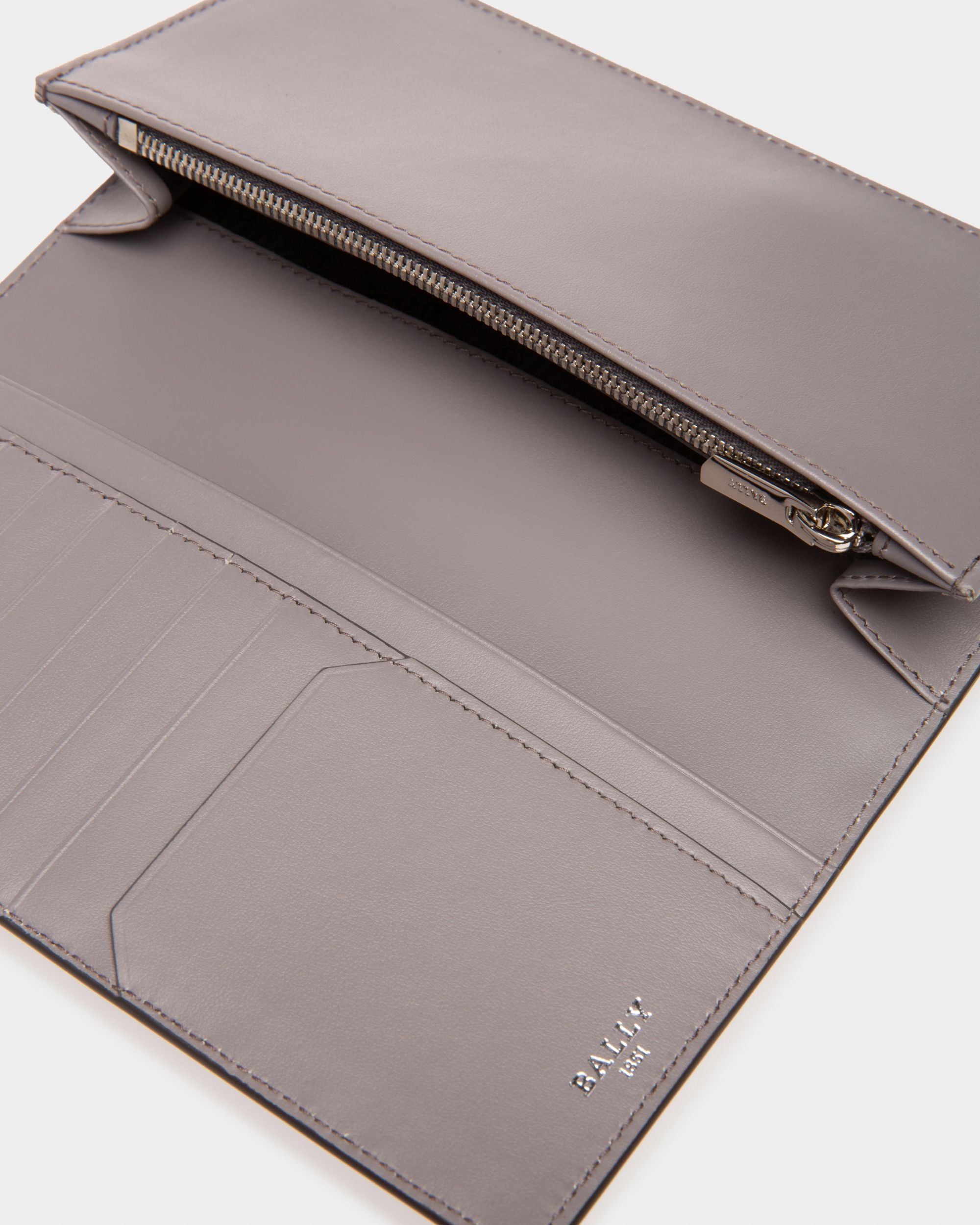 Baliro Brieftasche Aus Armeegrünem Leder Im Kontinentalformat - Herren - Bally - 04
