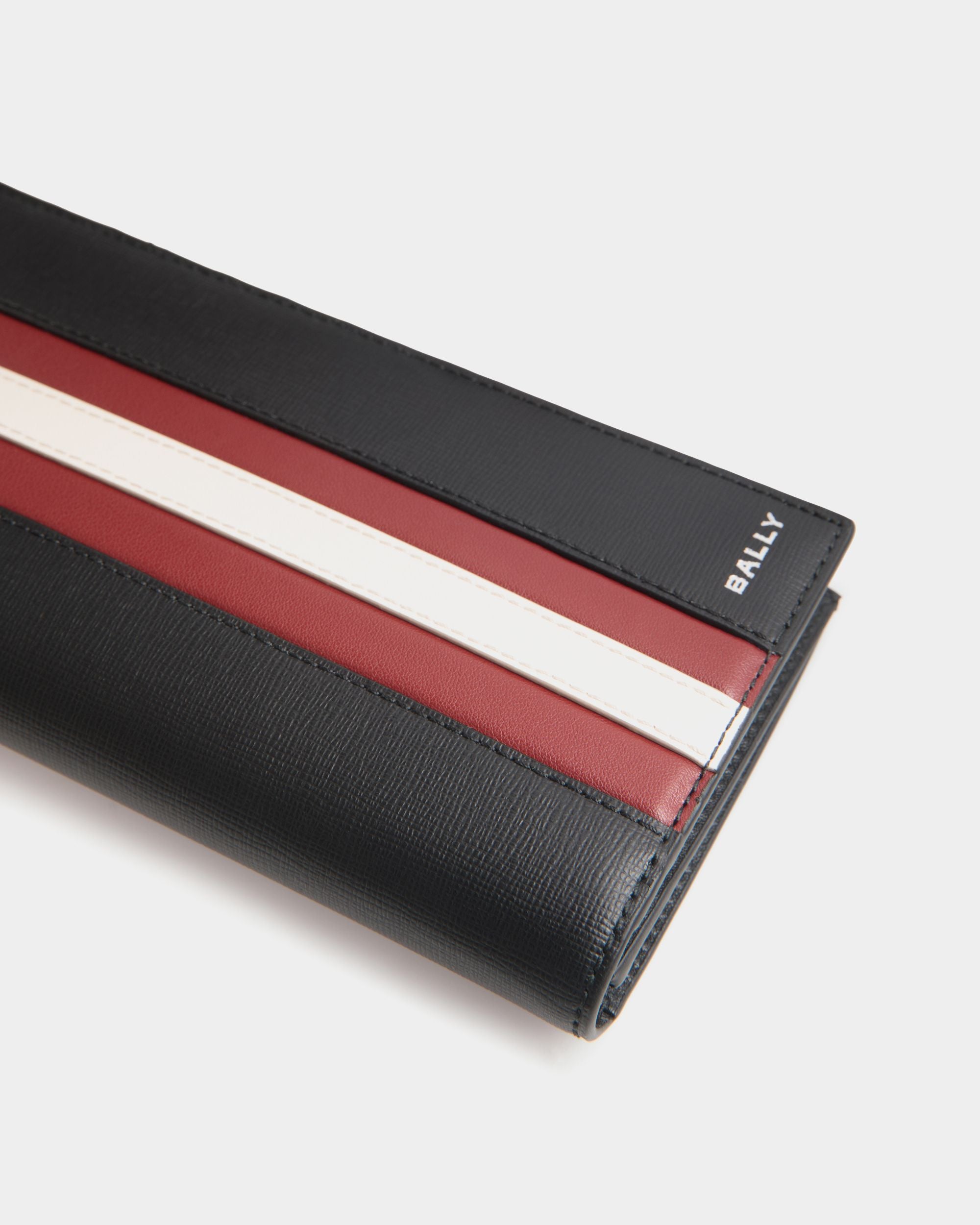 Mythos Continental Geldbörse Aus Schwarzem Recyceltem Leder - Herren - Bally - 04