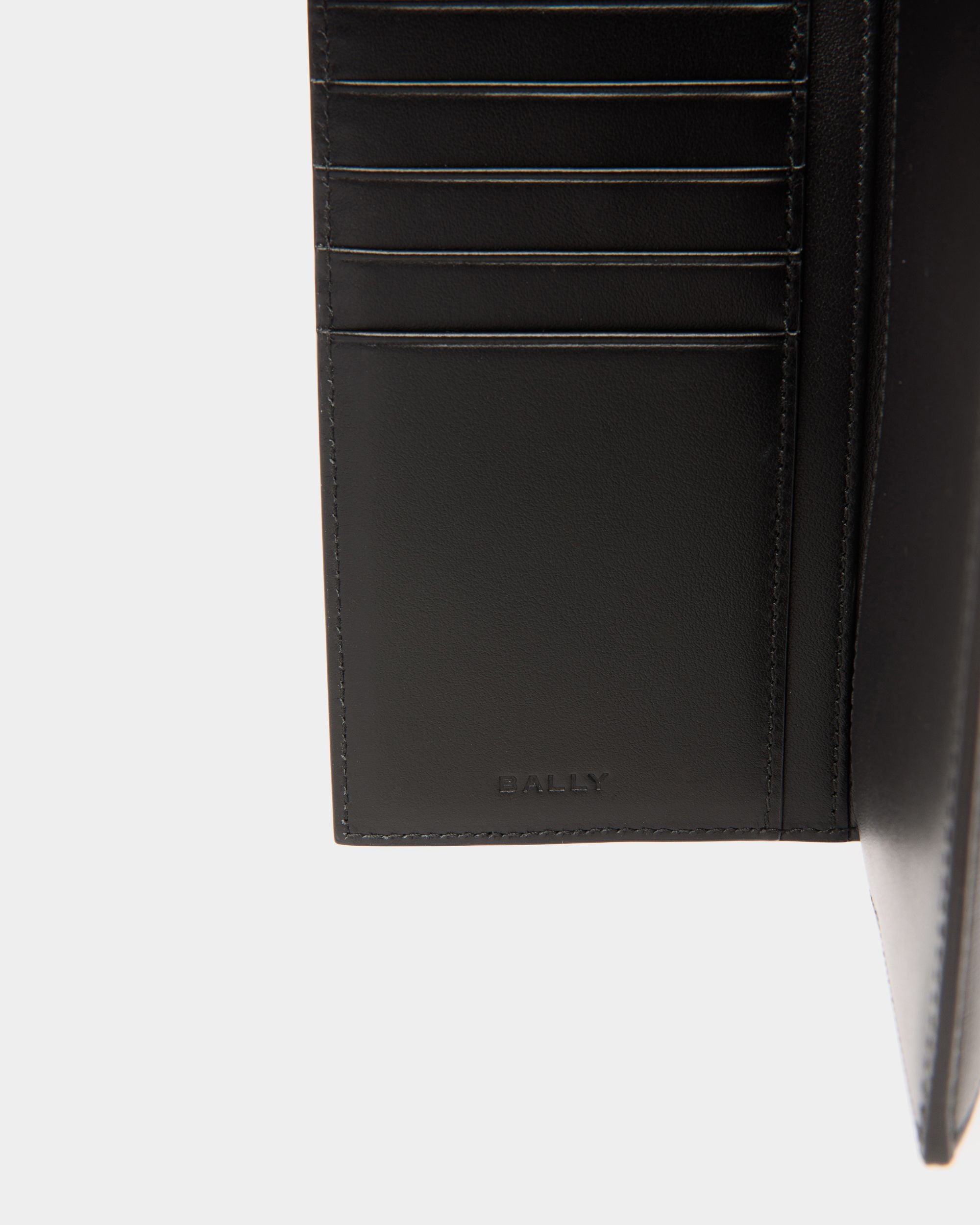 Mythos Continental Geldbörse Aus Schwarzem Recyceltem Leder - Herren - Bally - 04