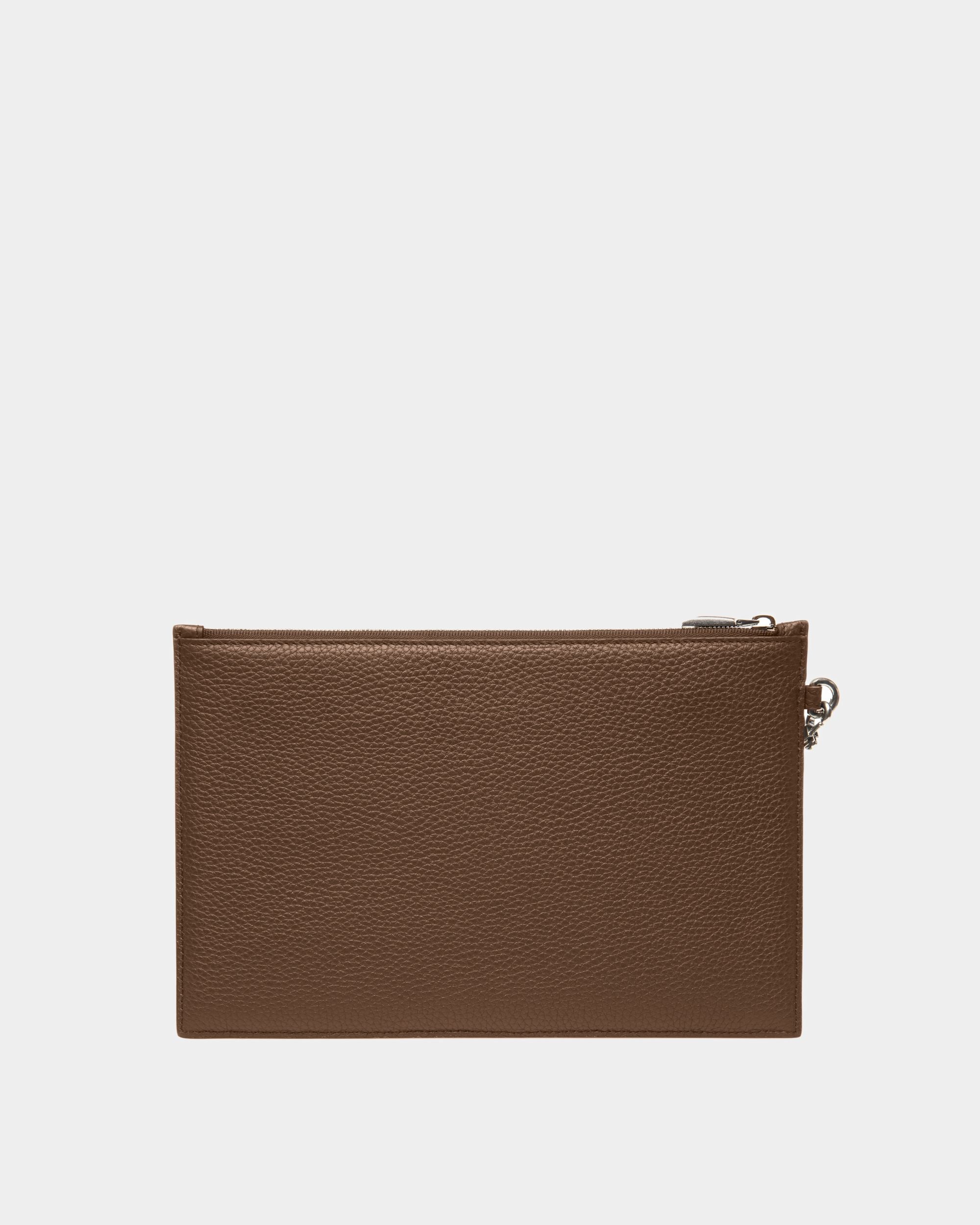 Ribbon Kulturbeutel Aus Braunem Leder - Herren - Bally - 02
