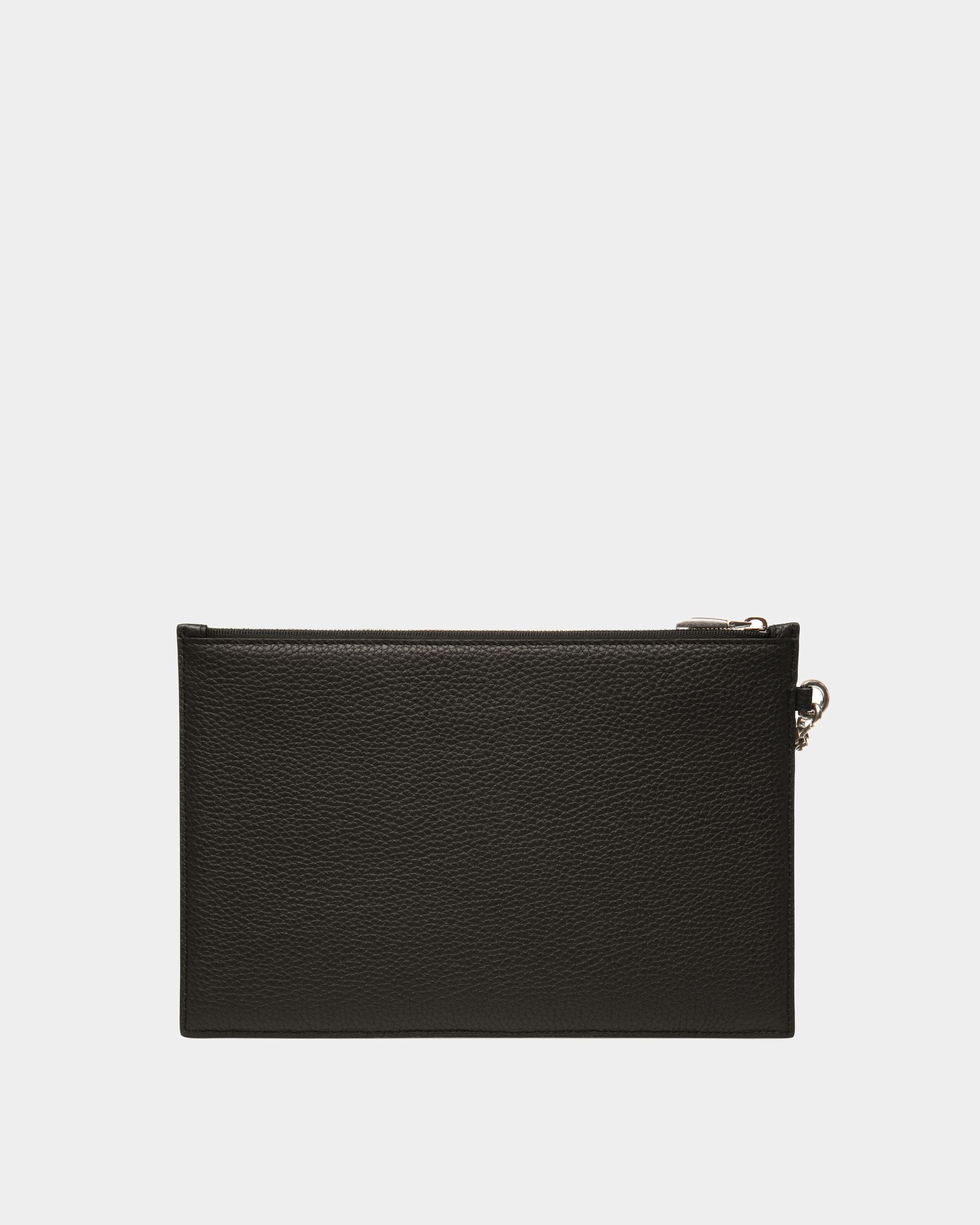 Ribbon Kulturbeutel Aus Leder In Schwarz - Herren - Bally - 02