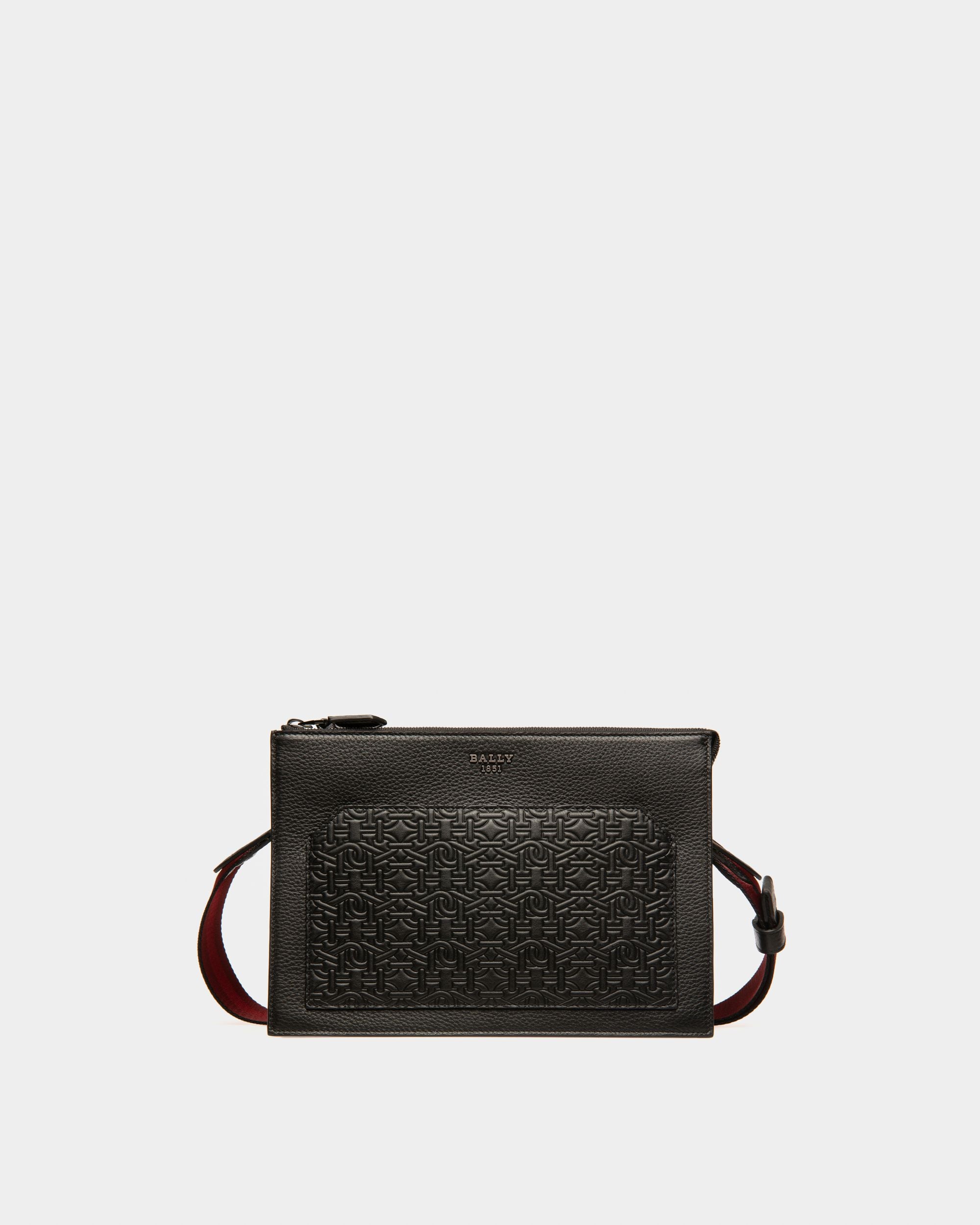 Brogann Clutch Aus Schwarzem Leder - Herren - Bally - 01