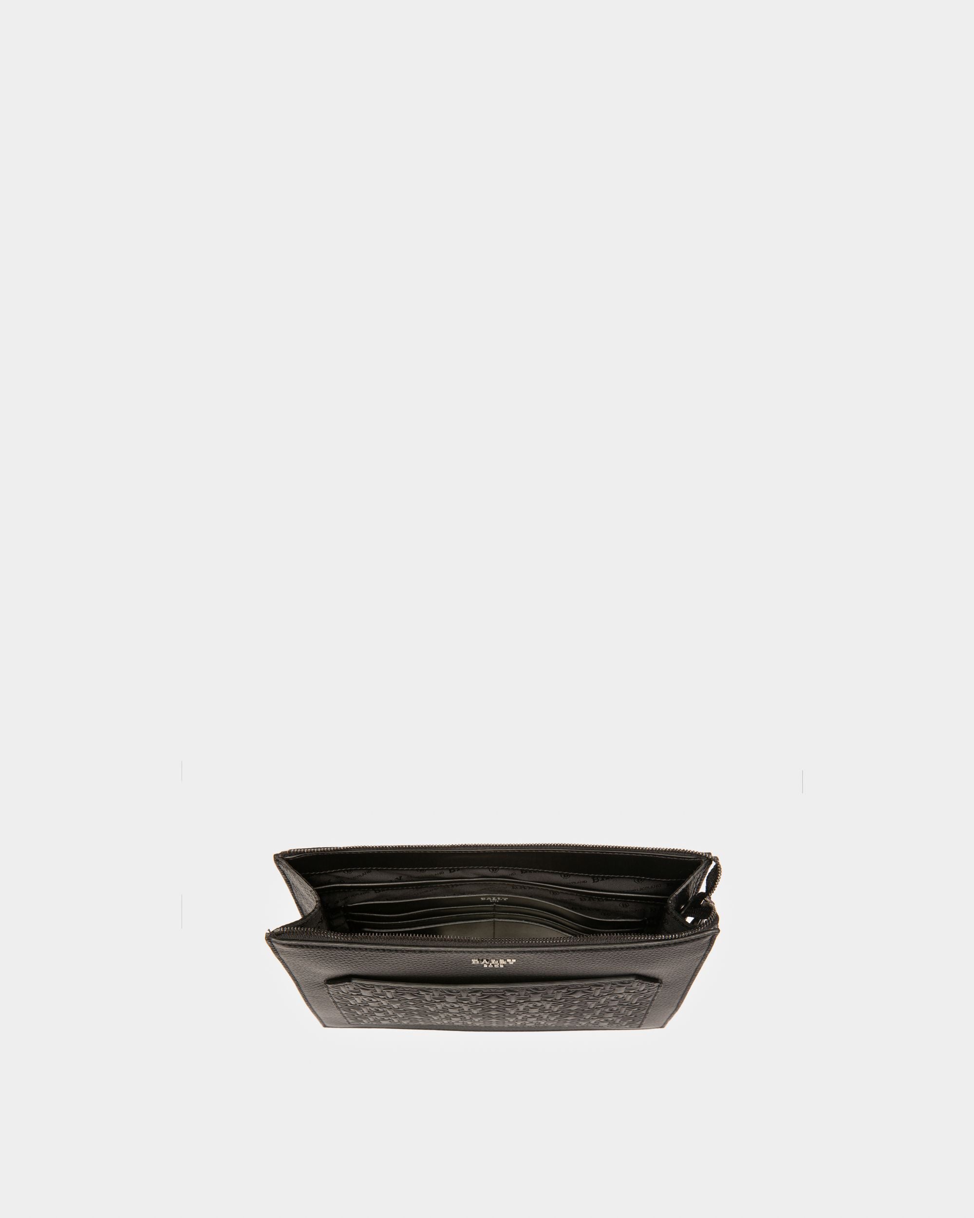Brogann Clutch Aus Schwarzem Leder - Herren - Bally - 03