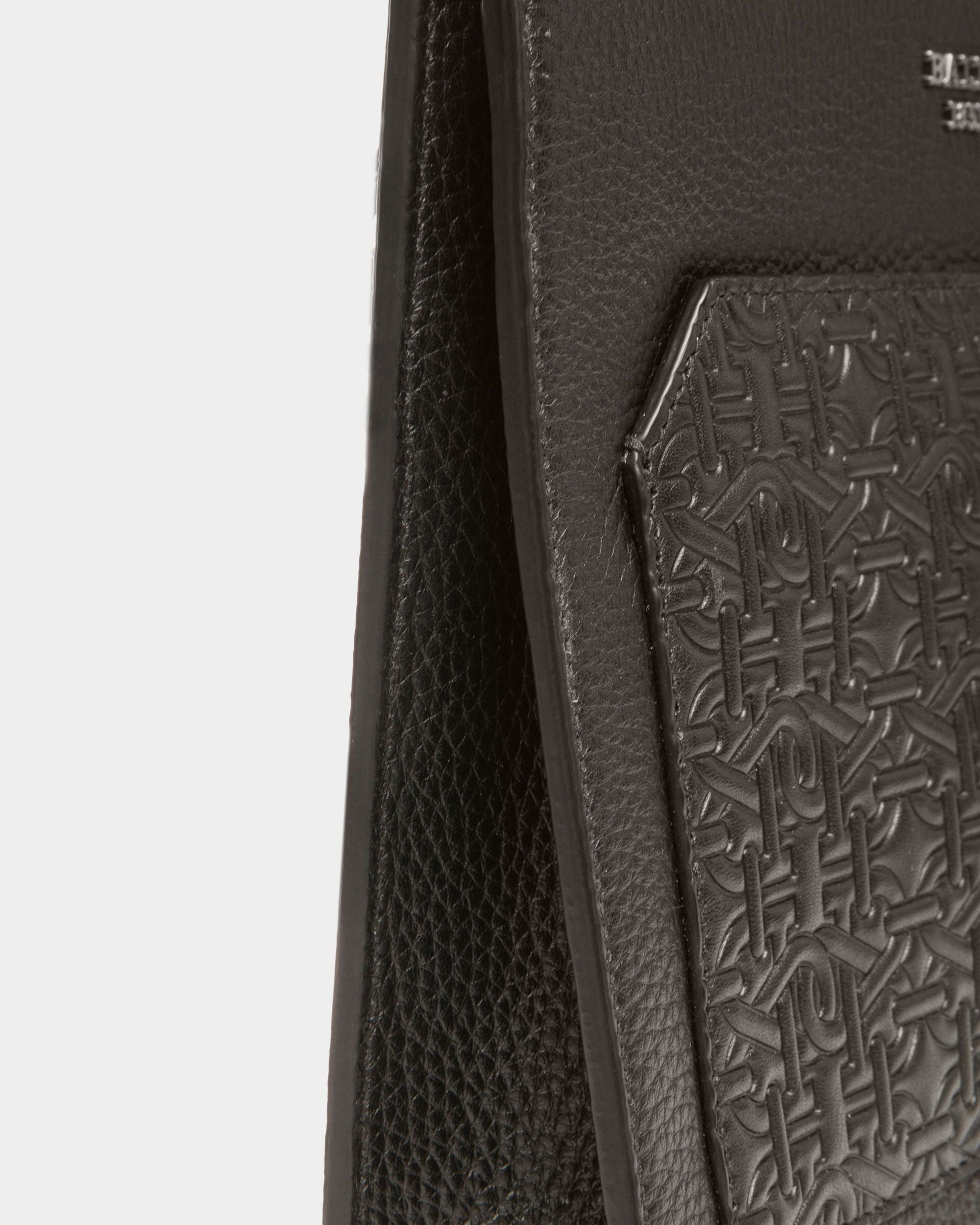 Brogann Clutch Aus Schwarzem Leder - Herren - Bally - 04