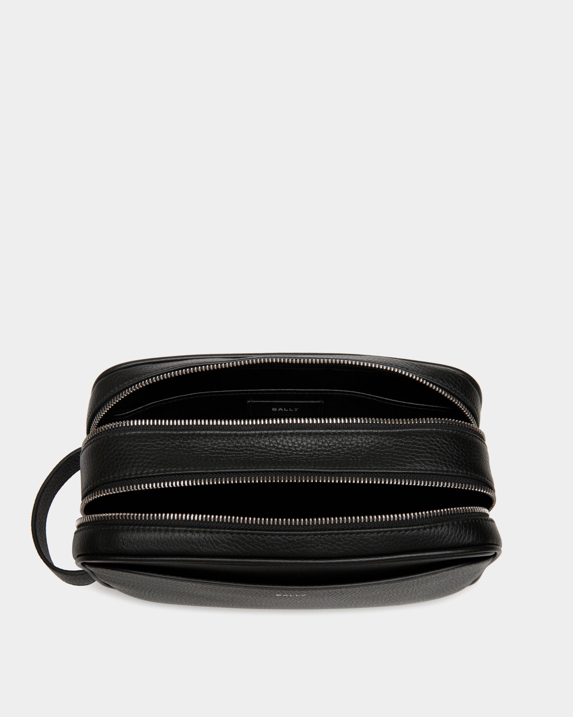 Oeden Kulturbeutel Aus Schwarzem Leder - Herren - Bally - 02