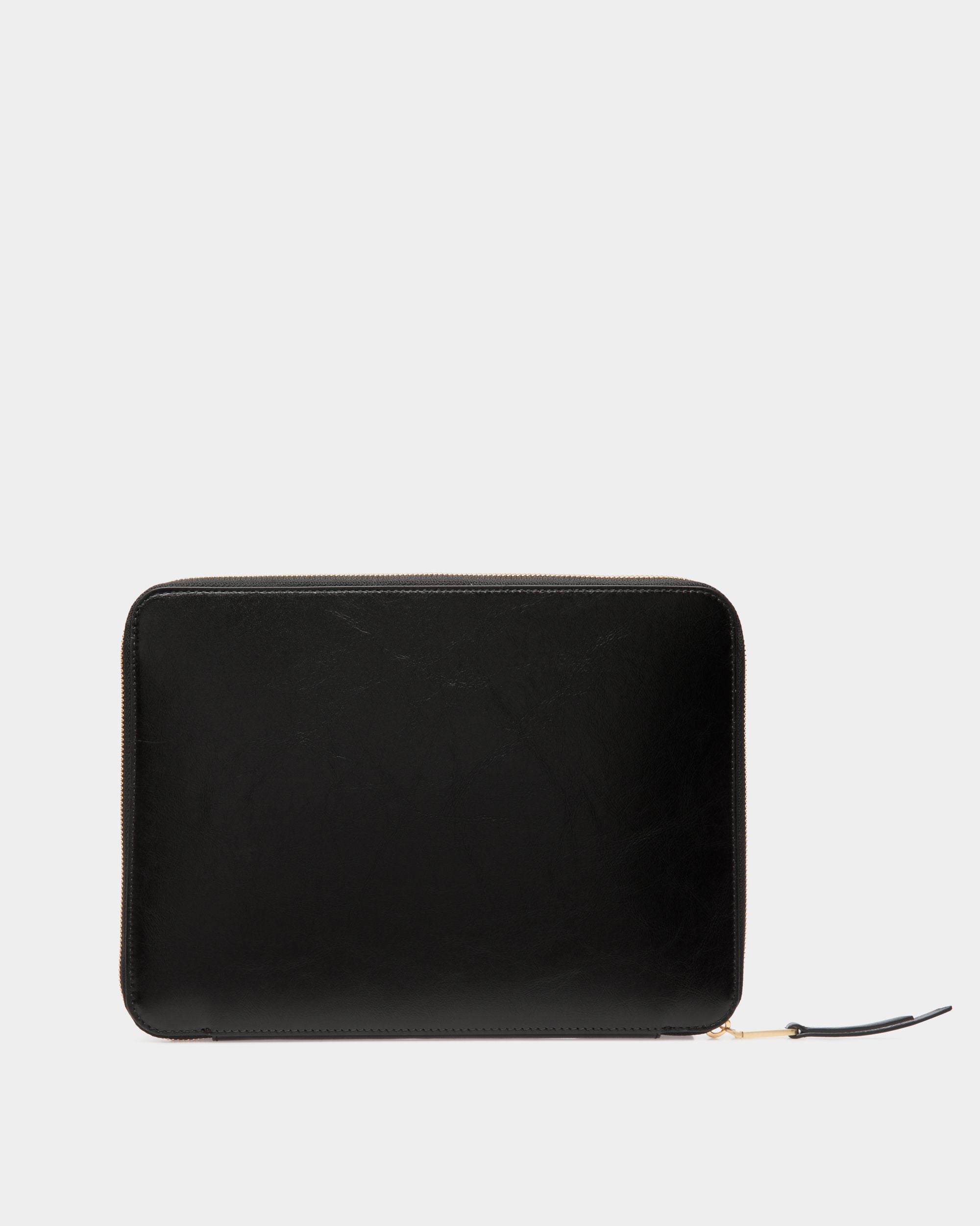 Easy Bally Tablet-Tasche Aus Schwarzem Leder - Herren - Bally - 02