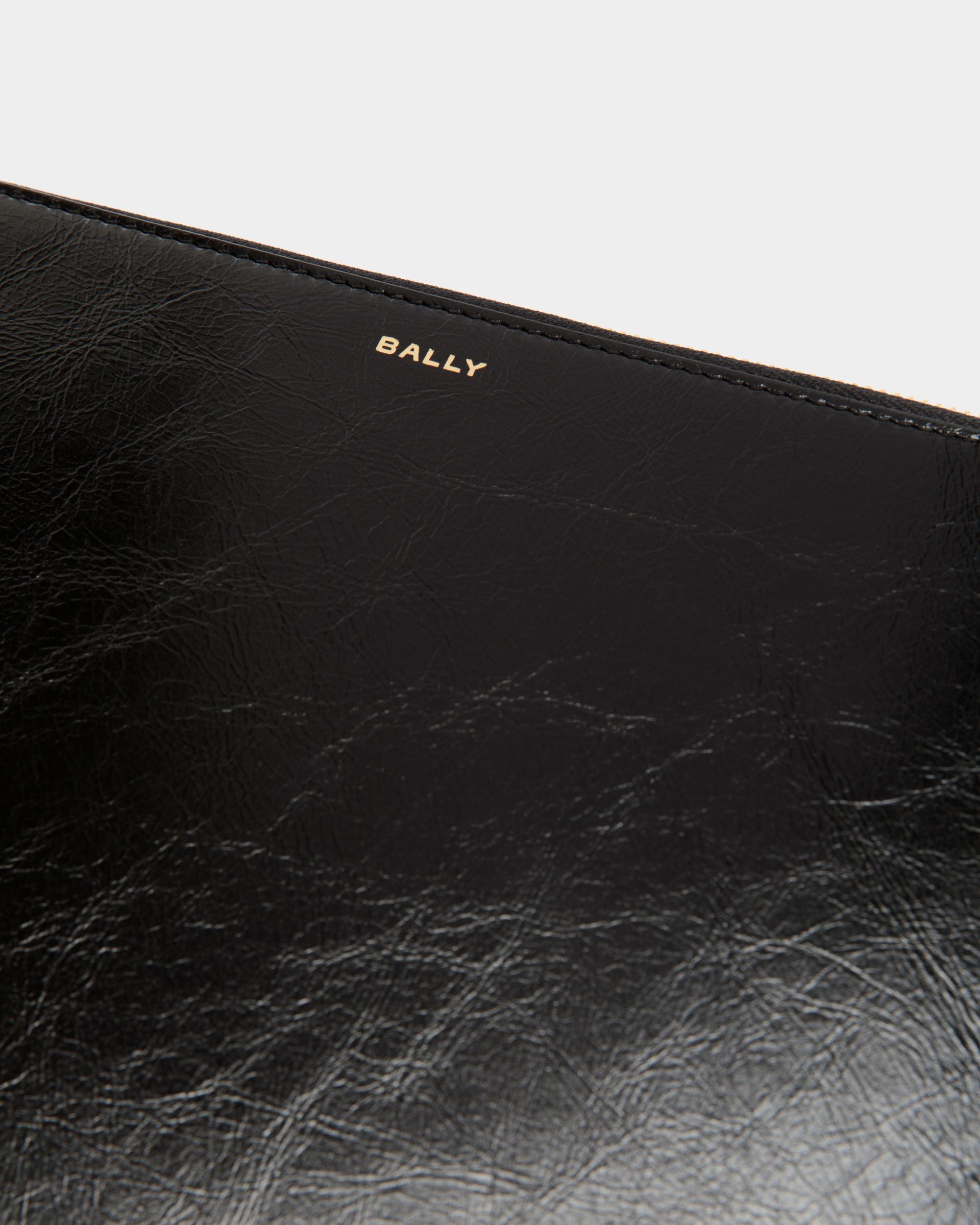 Easy Bally Tablet-Tasche Aus Schwarzem Leder - Herren - Bally - 04