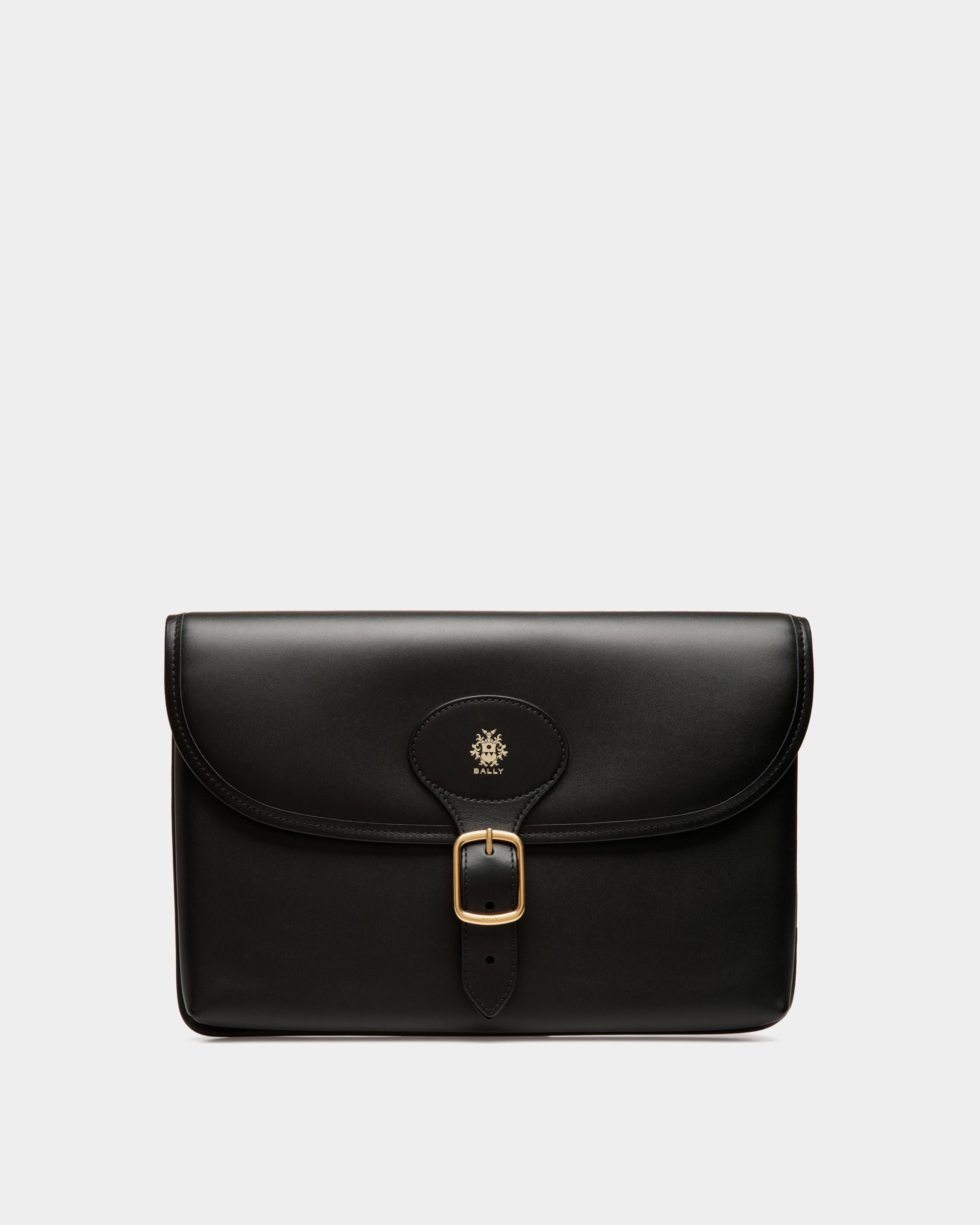 Beckett Pochette Aus Leder In Schwarz - Herren - Bally - 01
