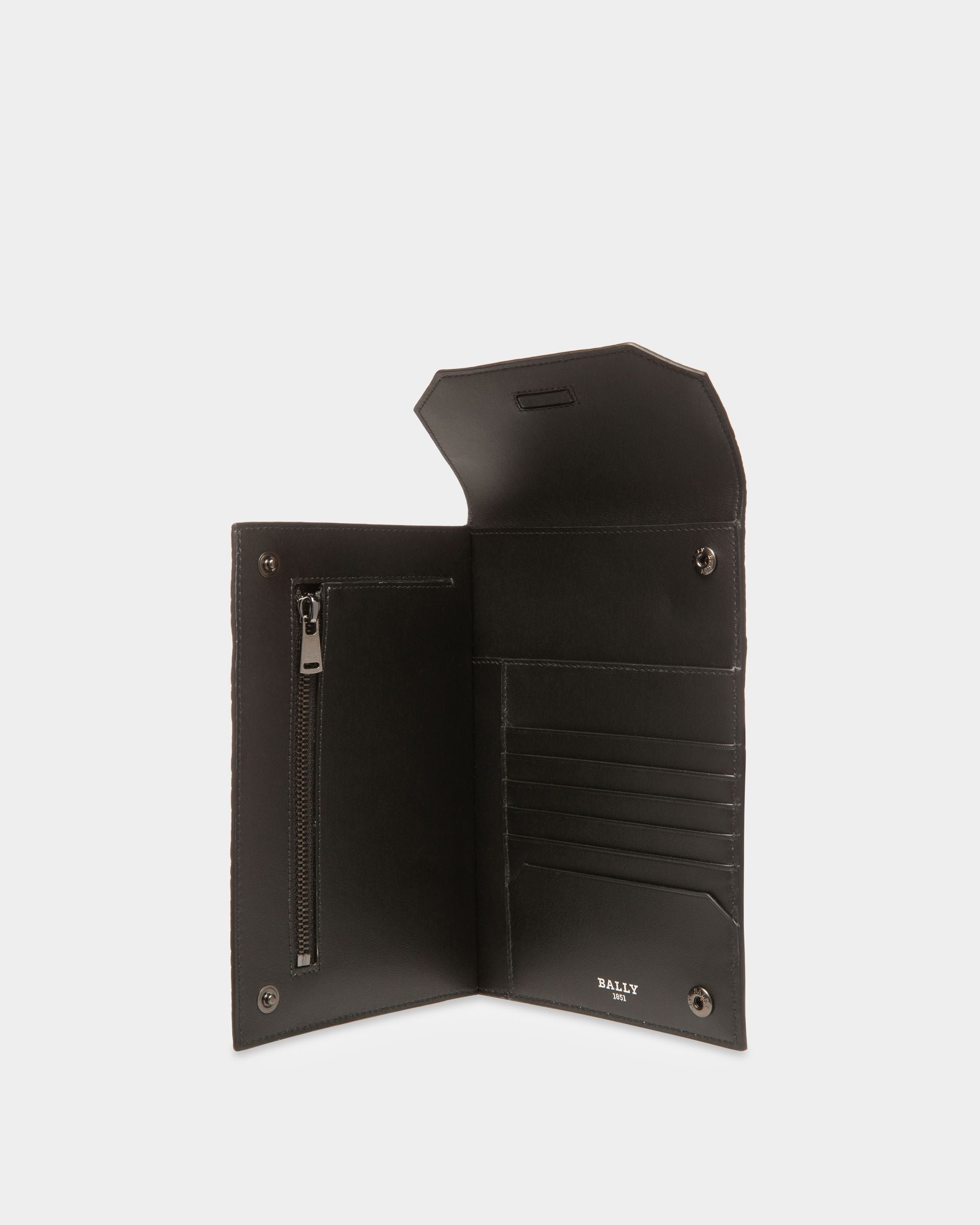 Boyd Handytasche Aus Schwarzem Leder - Herren - Bally - 03