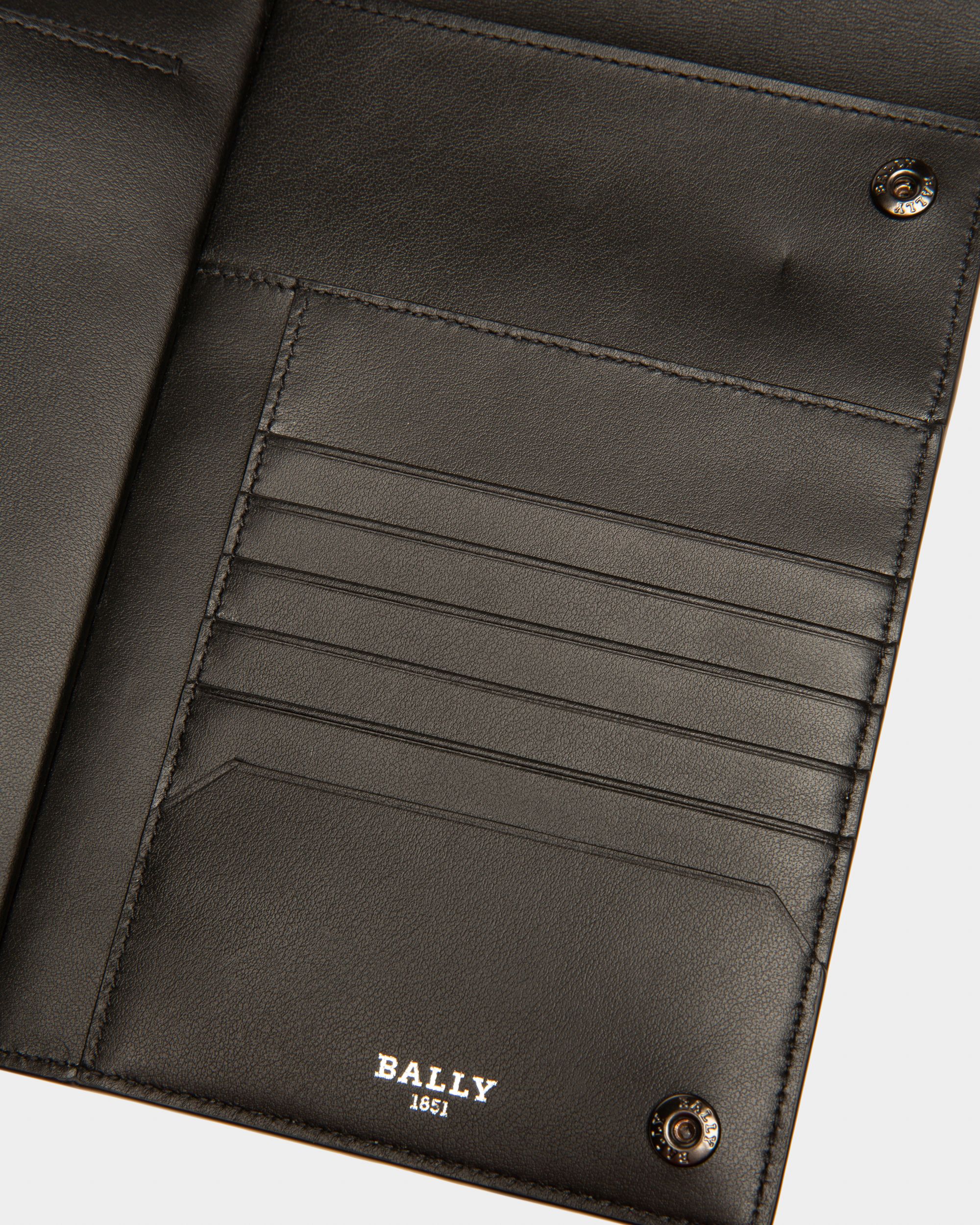 Boyd Handytasche Aus Schwarzem Leder - Herren - Bally - 04