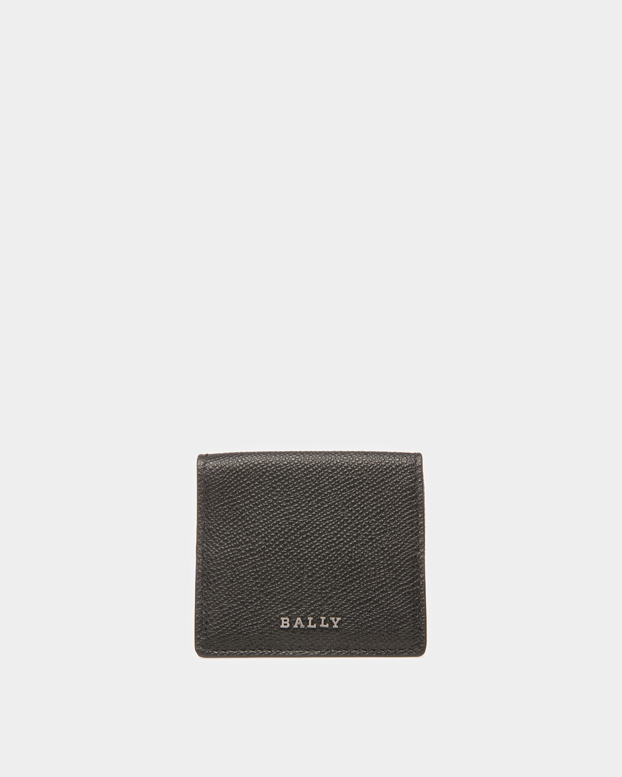 Birras Münzgeldbörse Aus Leder In Schwarz Und Neonblau - Herren - Bally - 01