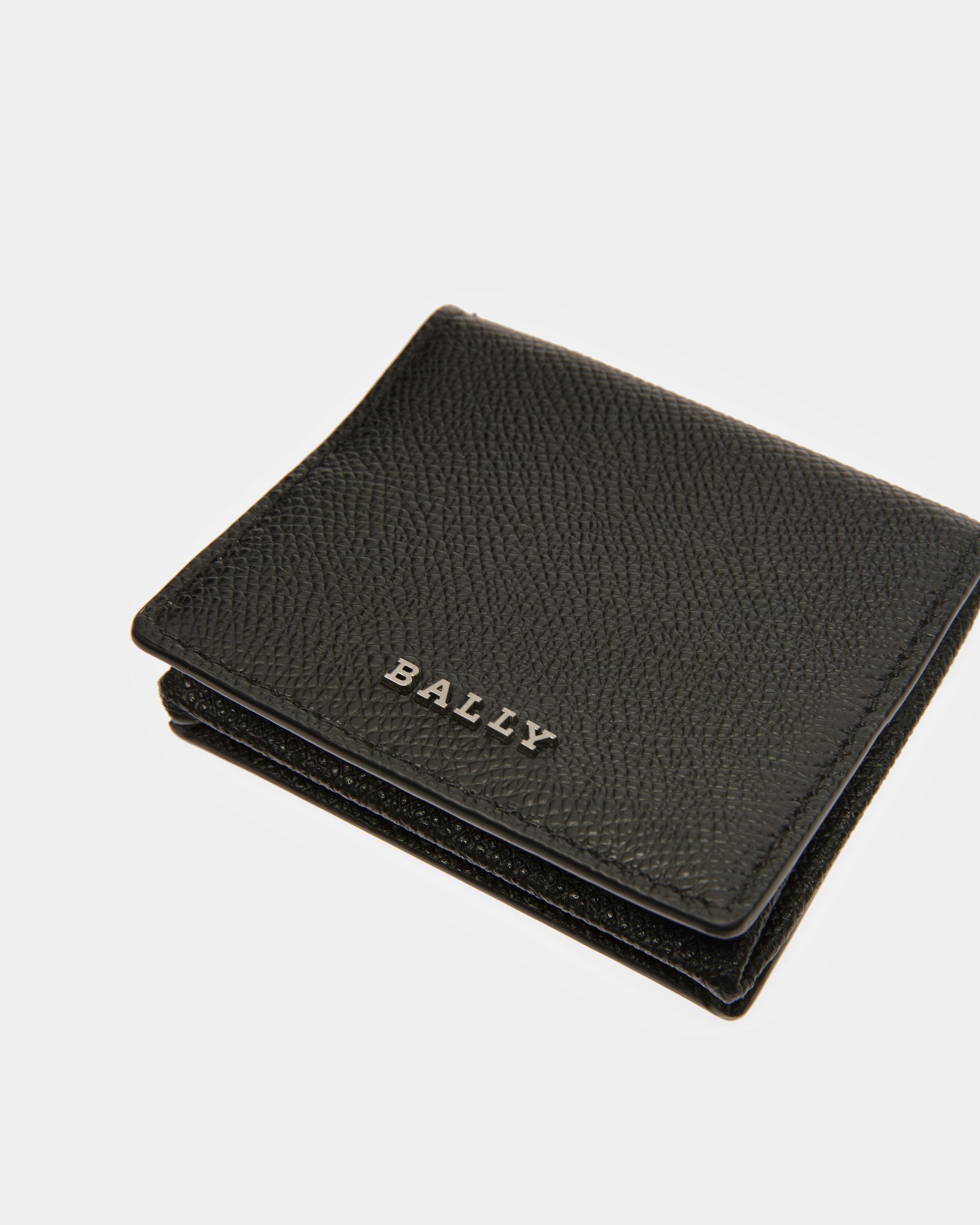 Birras Münzgeldbörse Aus Leder In Schwarz Und Neonblau - Herren - Bally - 04