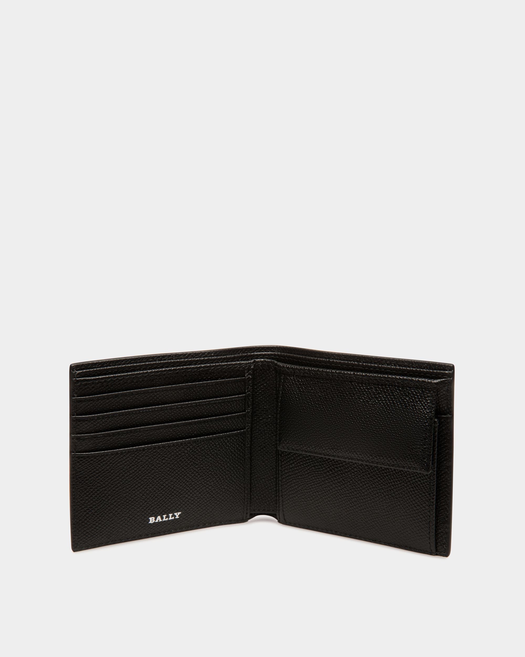 Coin Wallet In Black Bovine - Herren - Bally - 03
