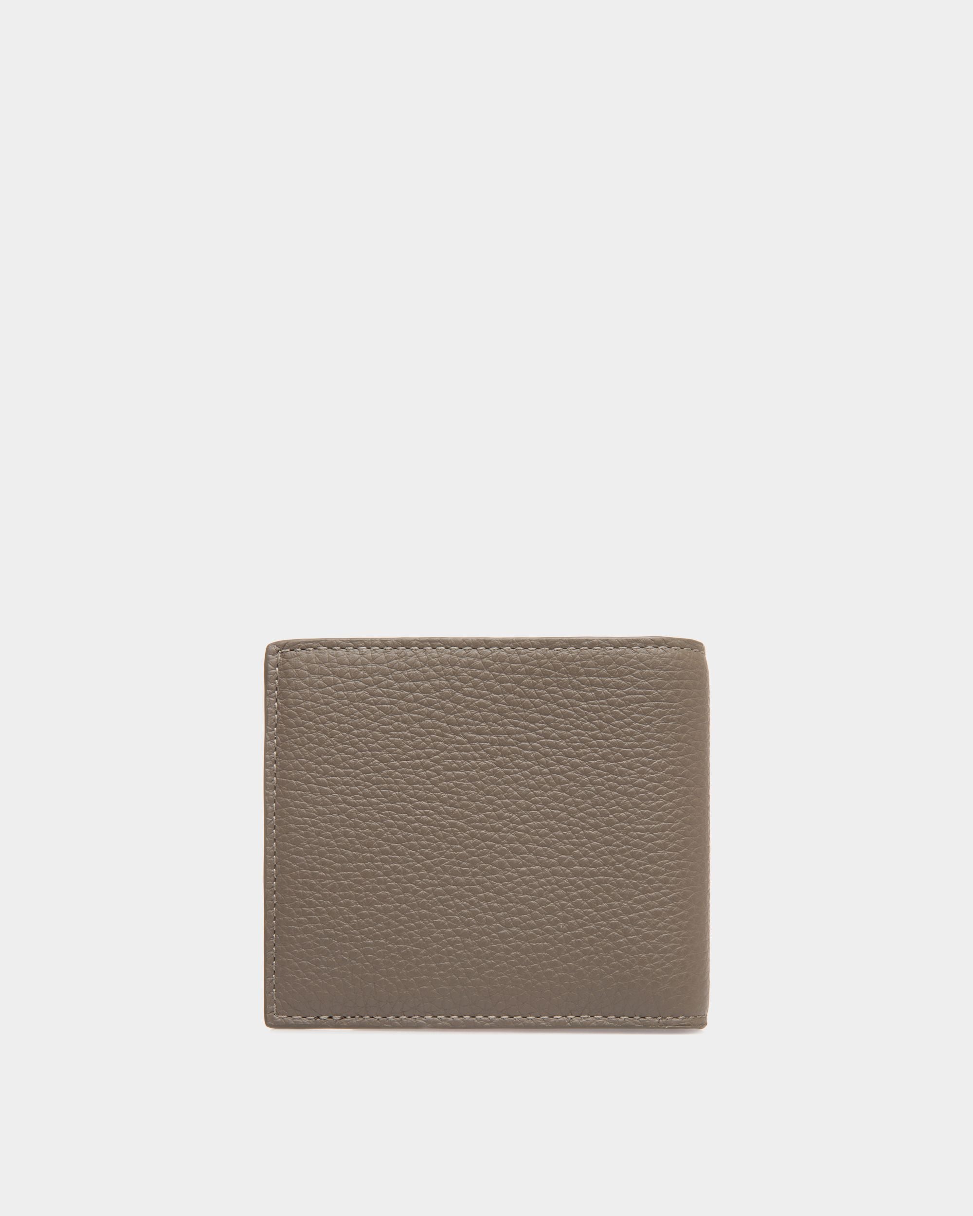 Coin Wallet In Grey Leather - Herren - Bally - 02