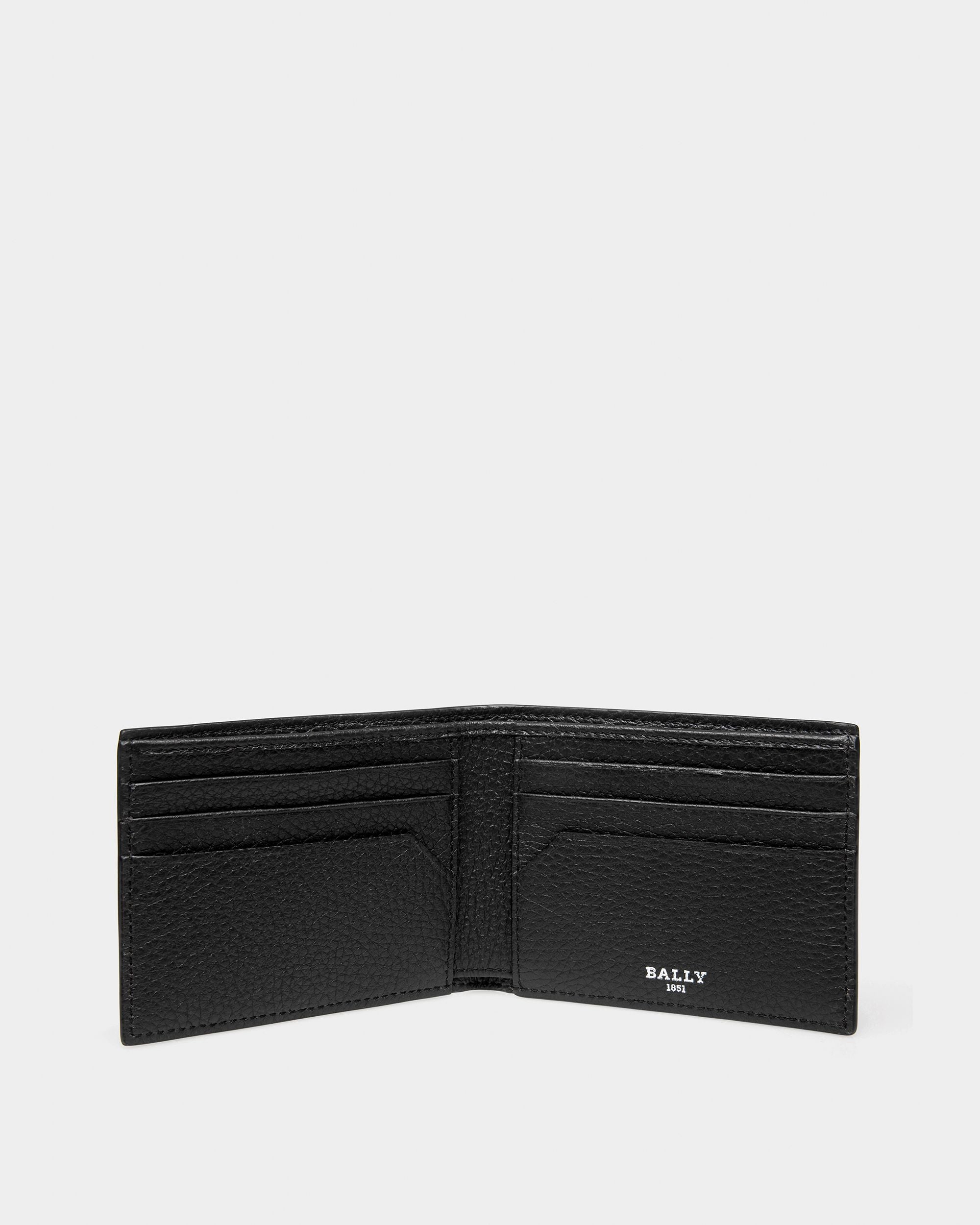 Scevye Ledergeldbörse In Schwarz - Herren - Bally - 03