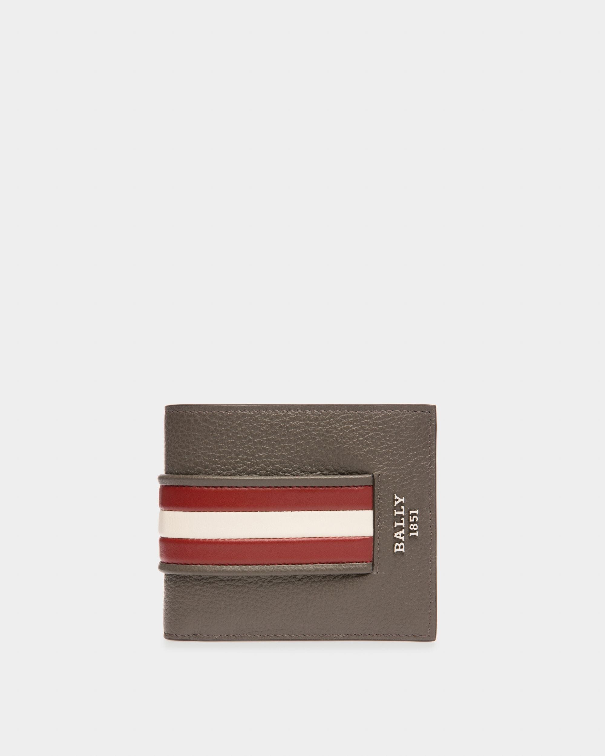 Brasai Brieftasche Aus Grauem Leder - Herren - Bally - 01