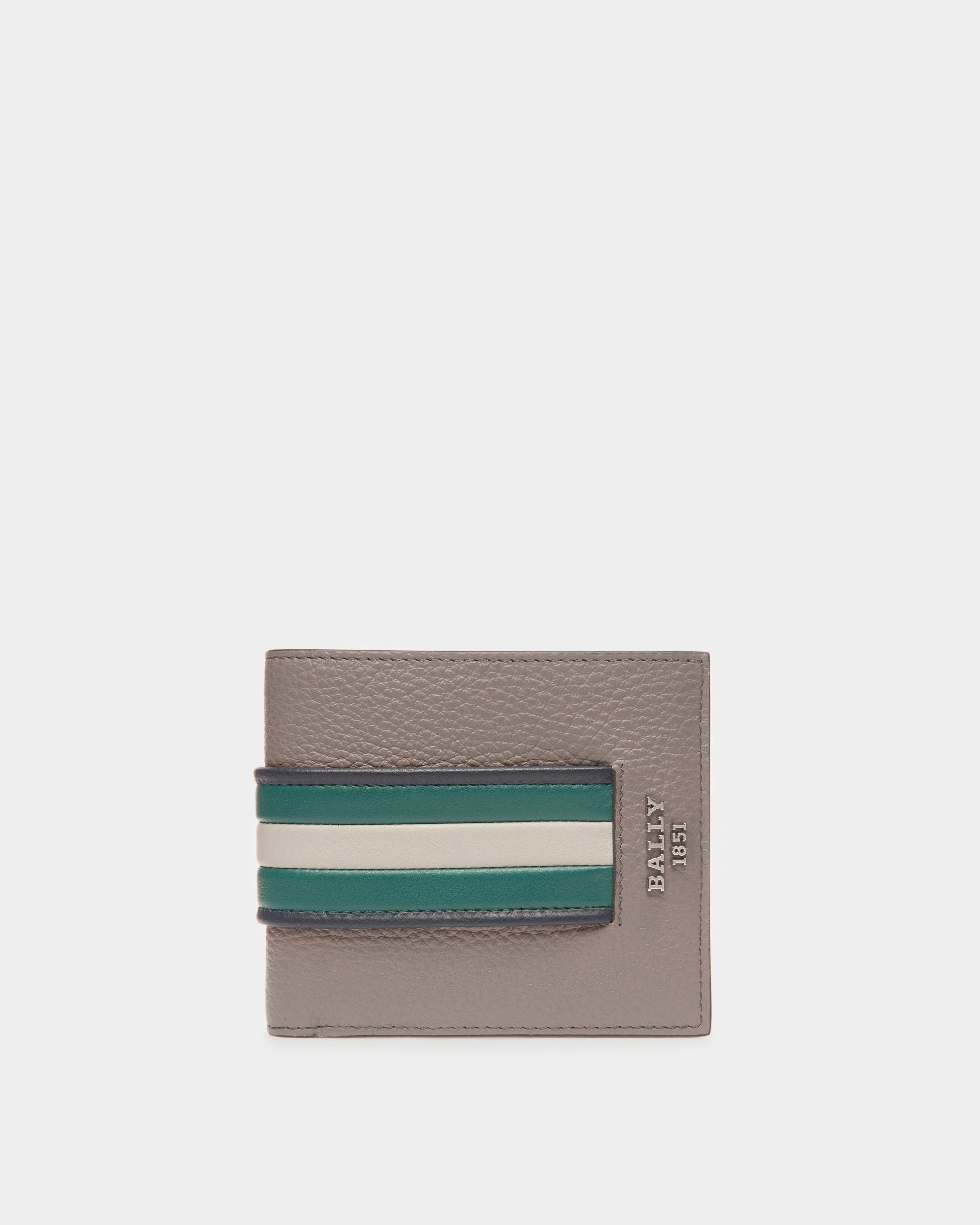 Brasai Brieftasche Aus Grauem Leder - Herren - Bally - 01