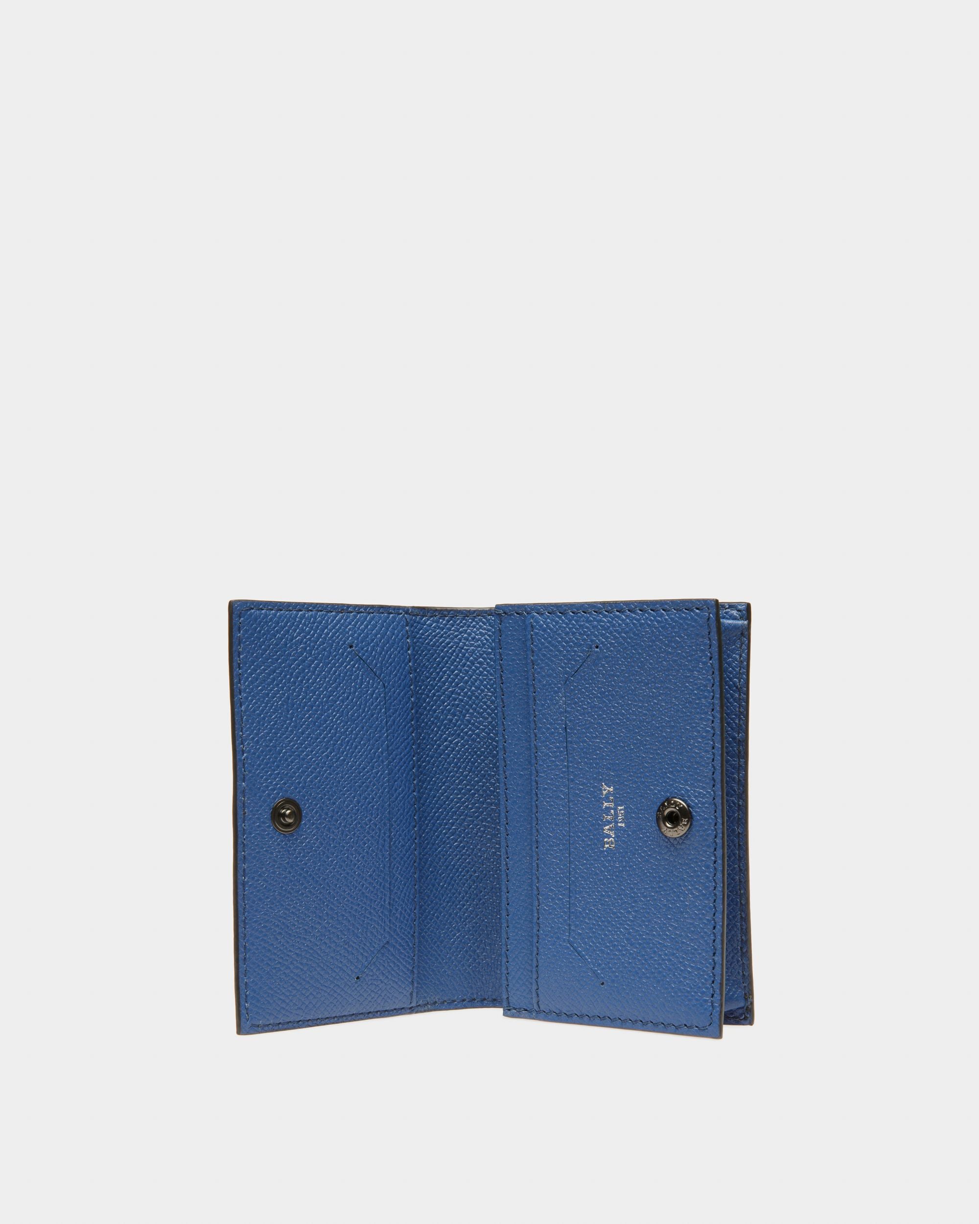 Brenty Ledergeldbörse In Schwarz Und Blau - Herren - Bally - 03