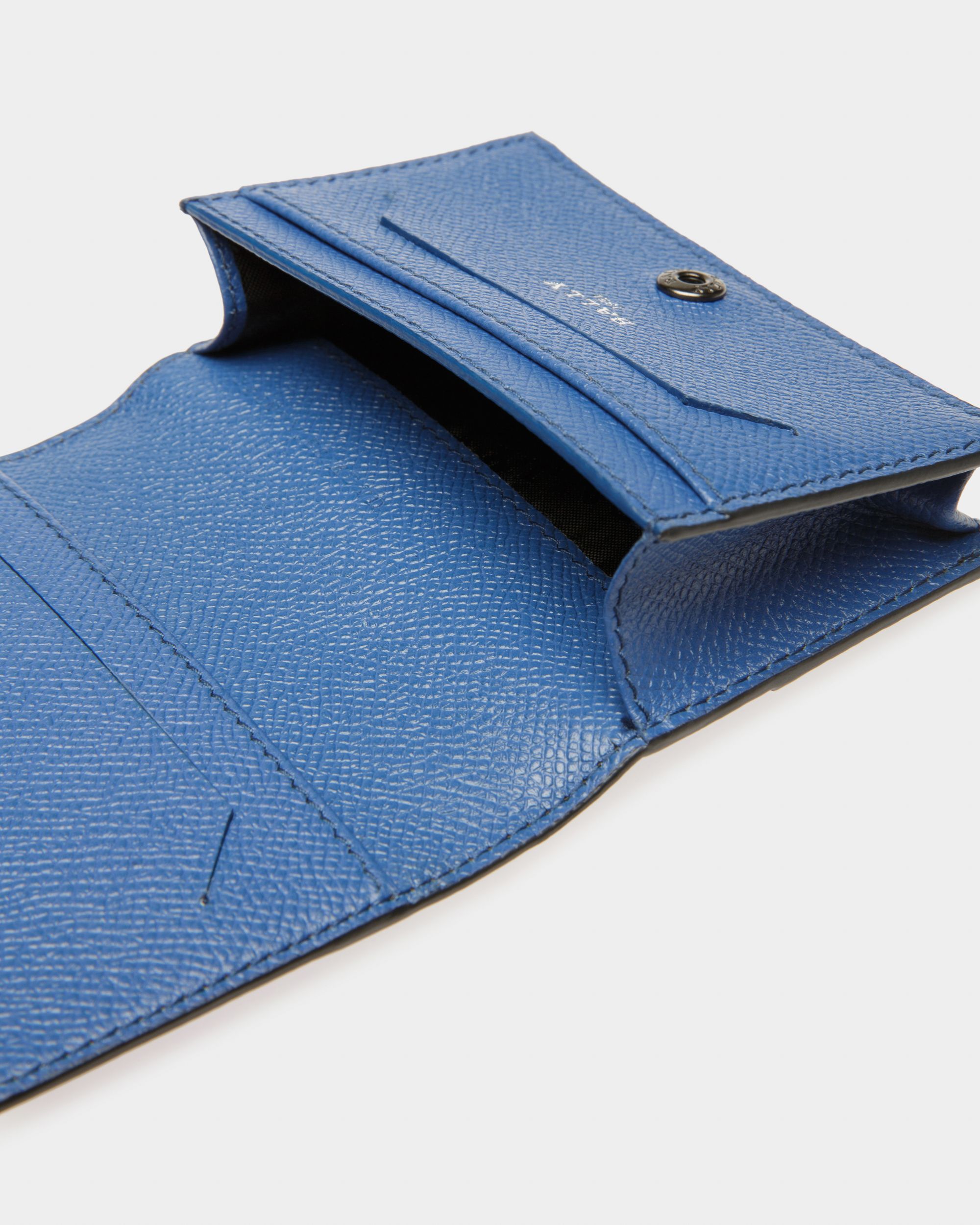 Brenty Ledergeldbörse In Schwarz Und Blau - Herren - Bally - 04