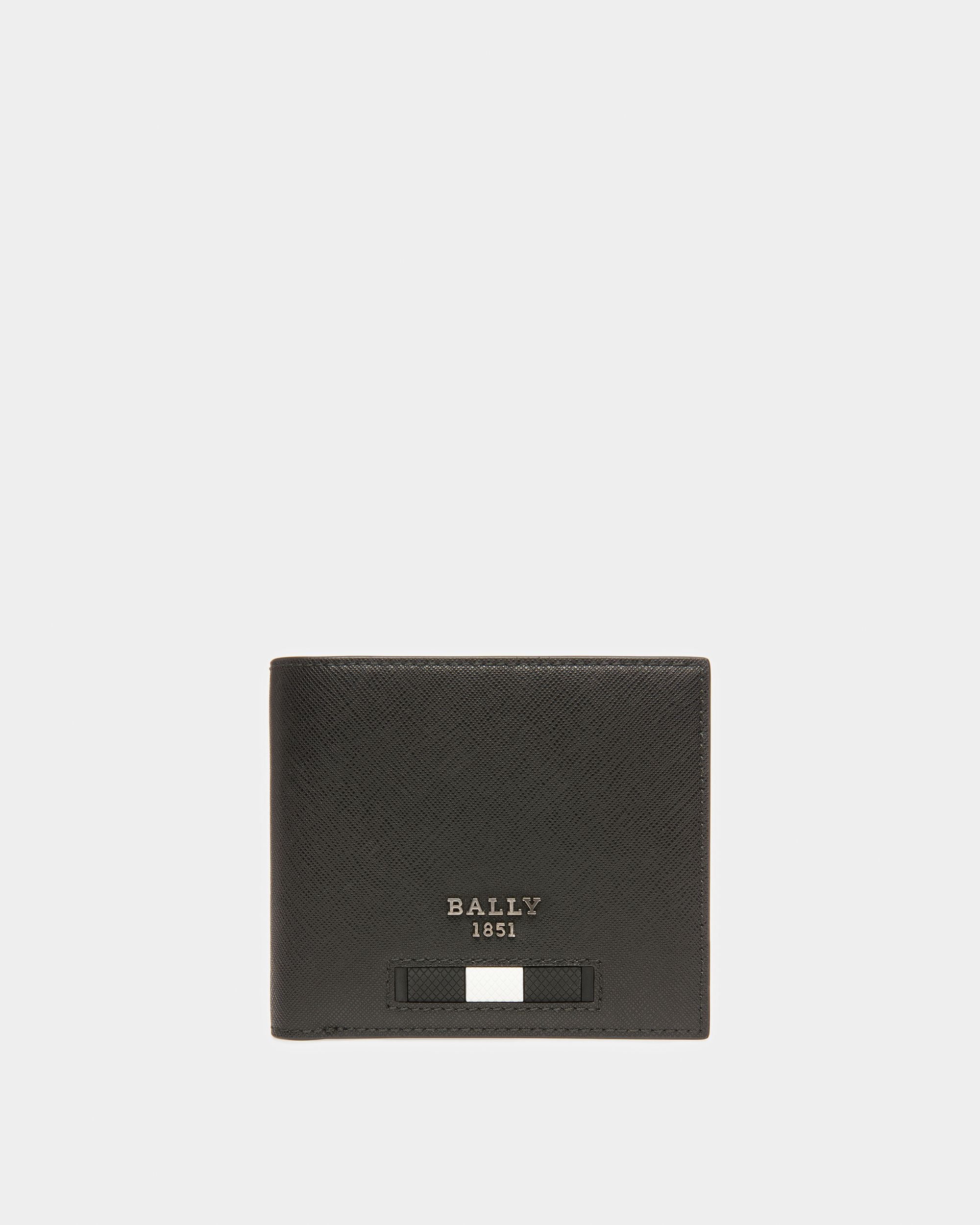 Bribel Münzgeldbörse Aus Leder In Schwarz Und Elfenbein - Herren - Bally - 01