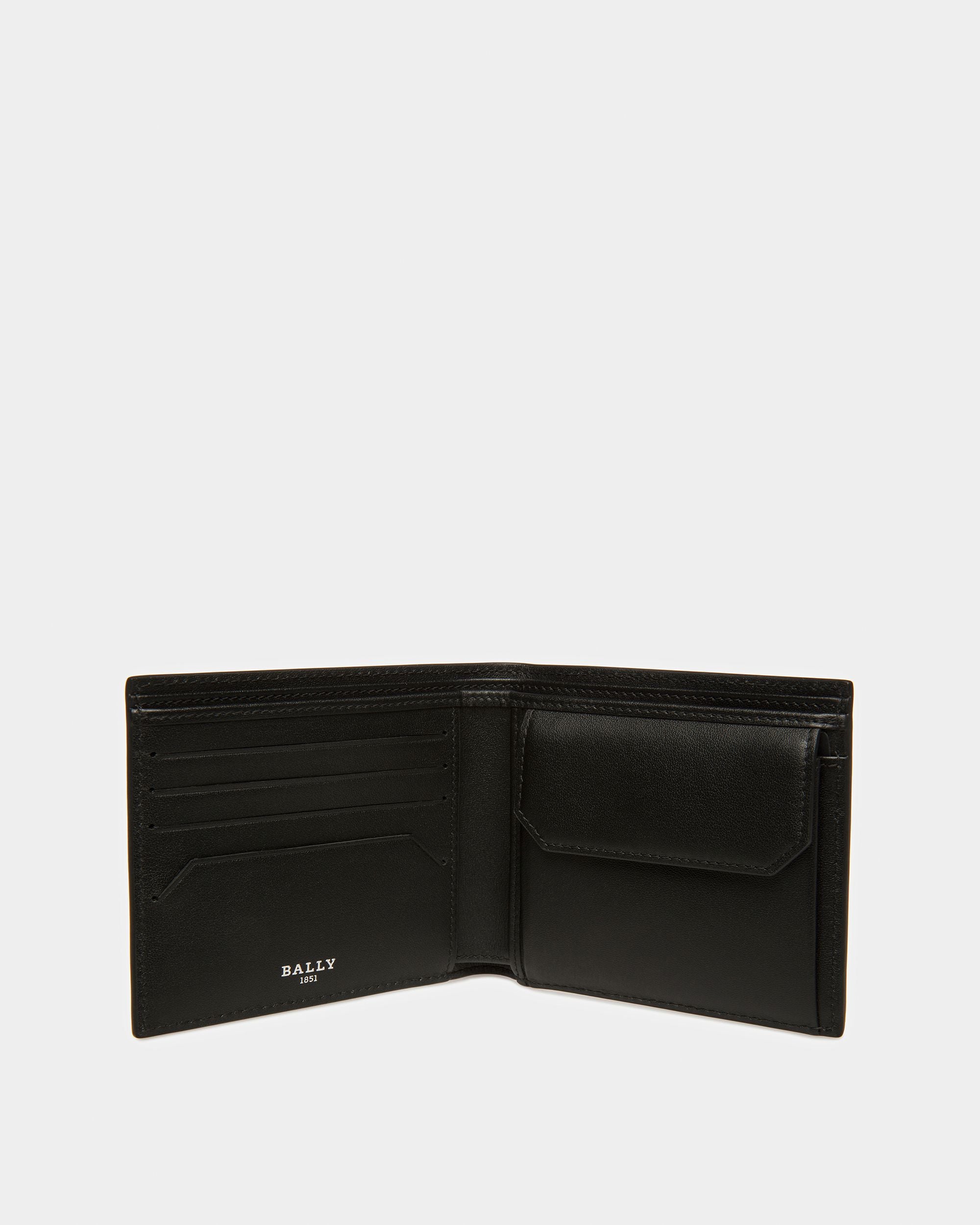 Bribel Münzgeldbörse Aus Leder In Schwarz Und Elfenbein - Herren - Bally - 03