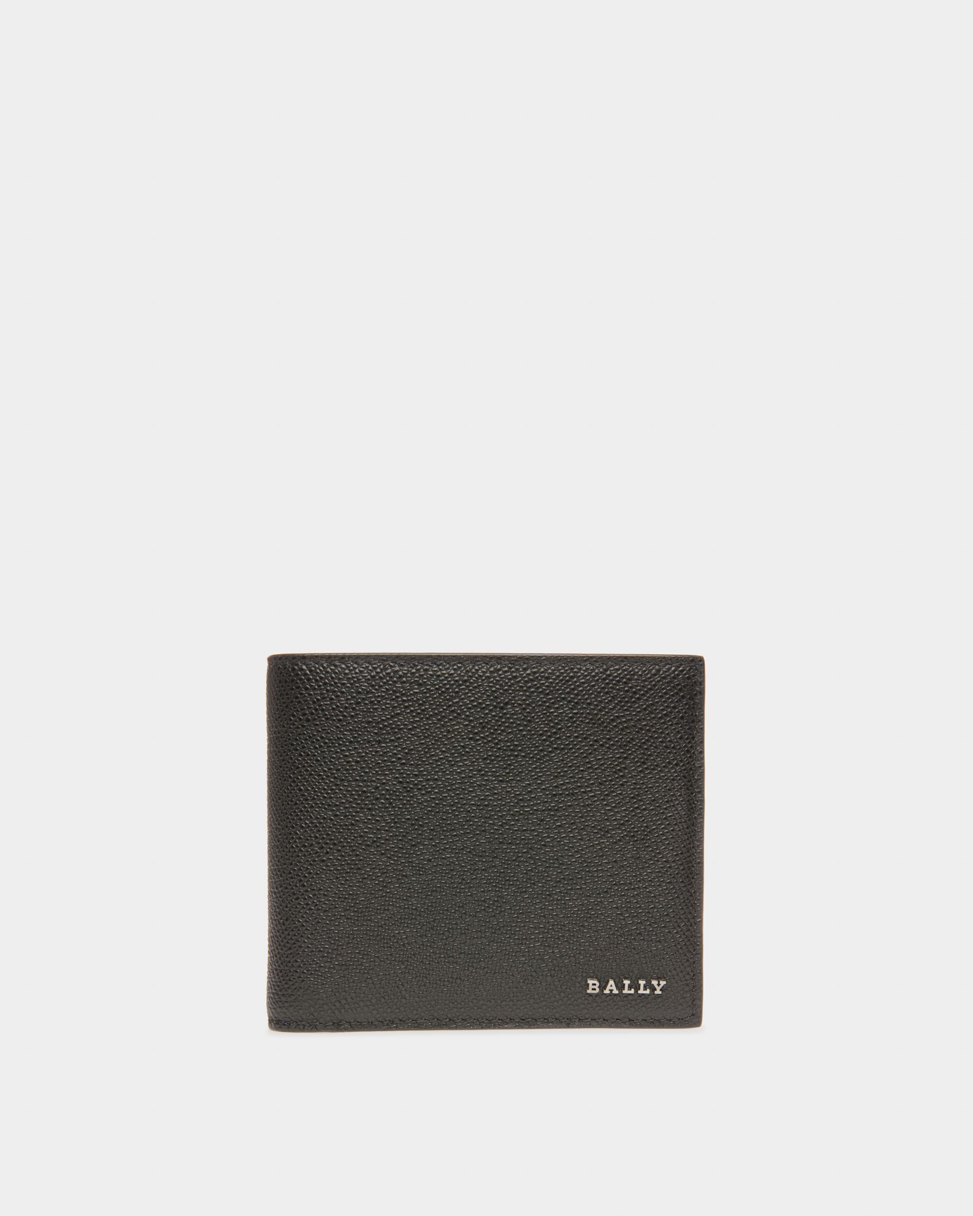 Bollen Ledergeldbörse In Schwarz Und Blau - Herren - Bally - 01