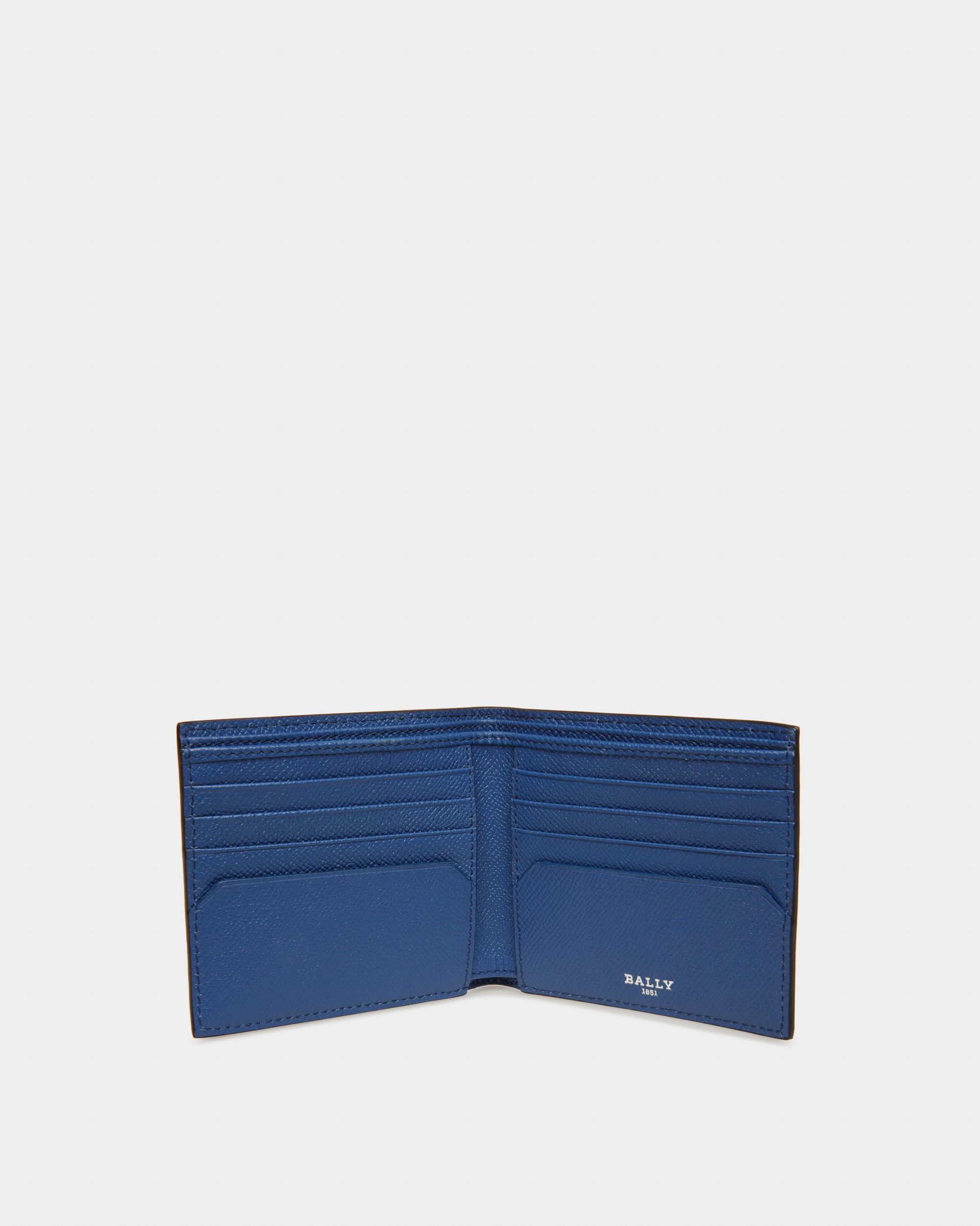 Bollen Ledergeldbörse In Schwarz Und Blau - Herren - Bally - 03