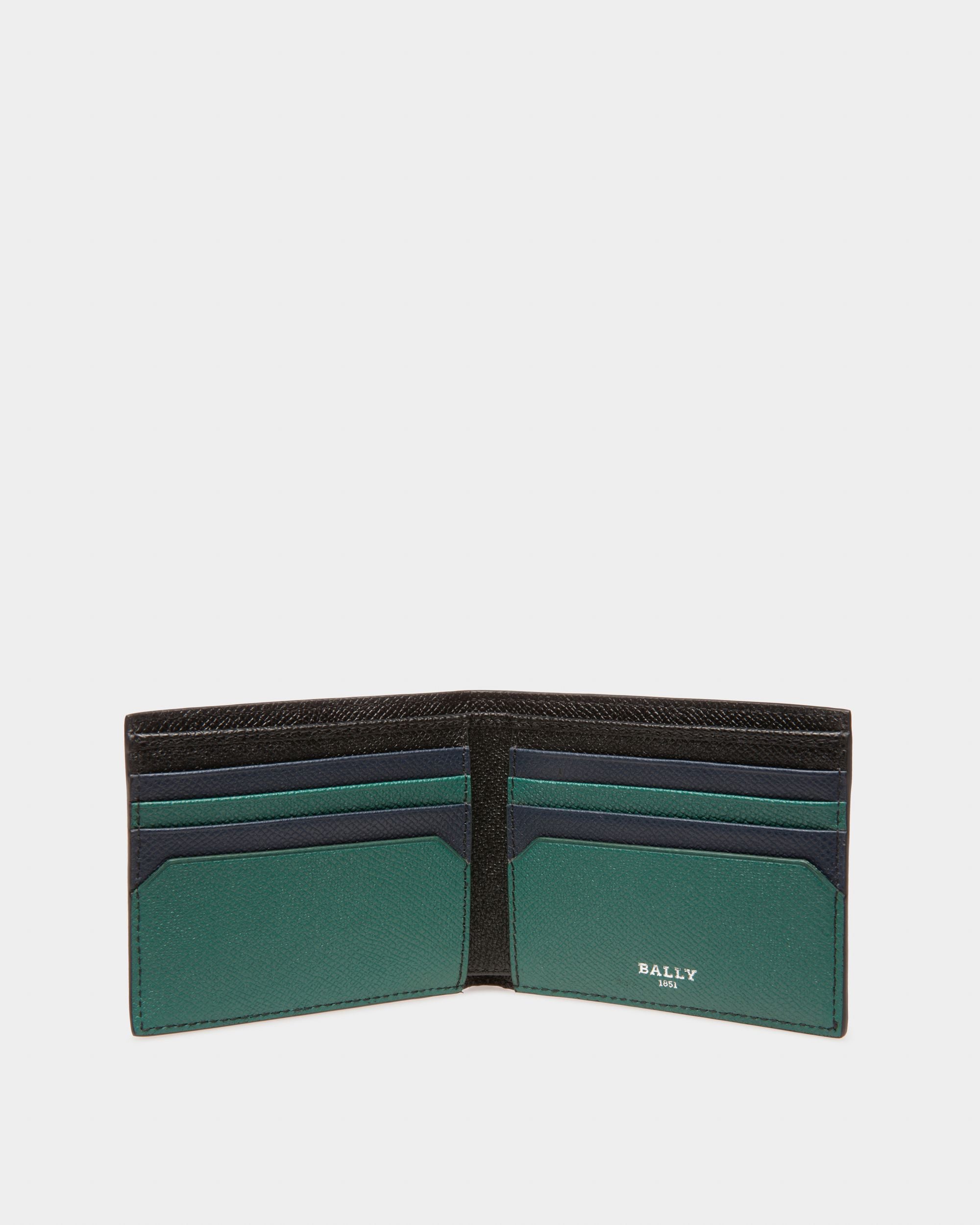 Bollen Brieftasche Aus Grünem Leder - Herren - Bally - 03