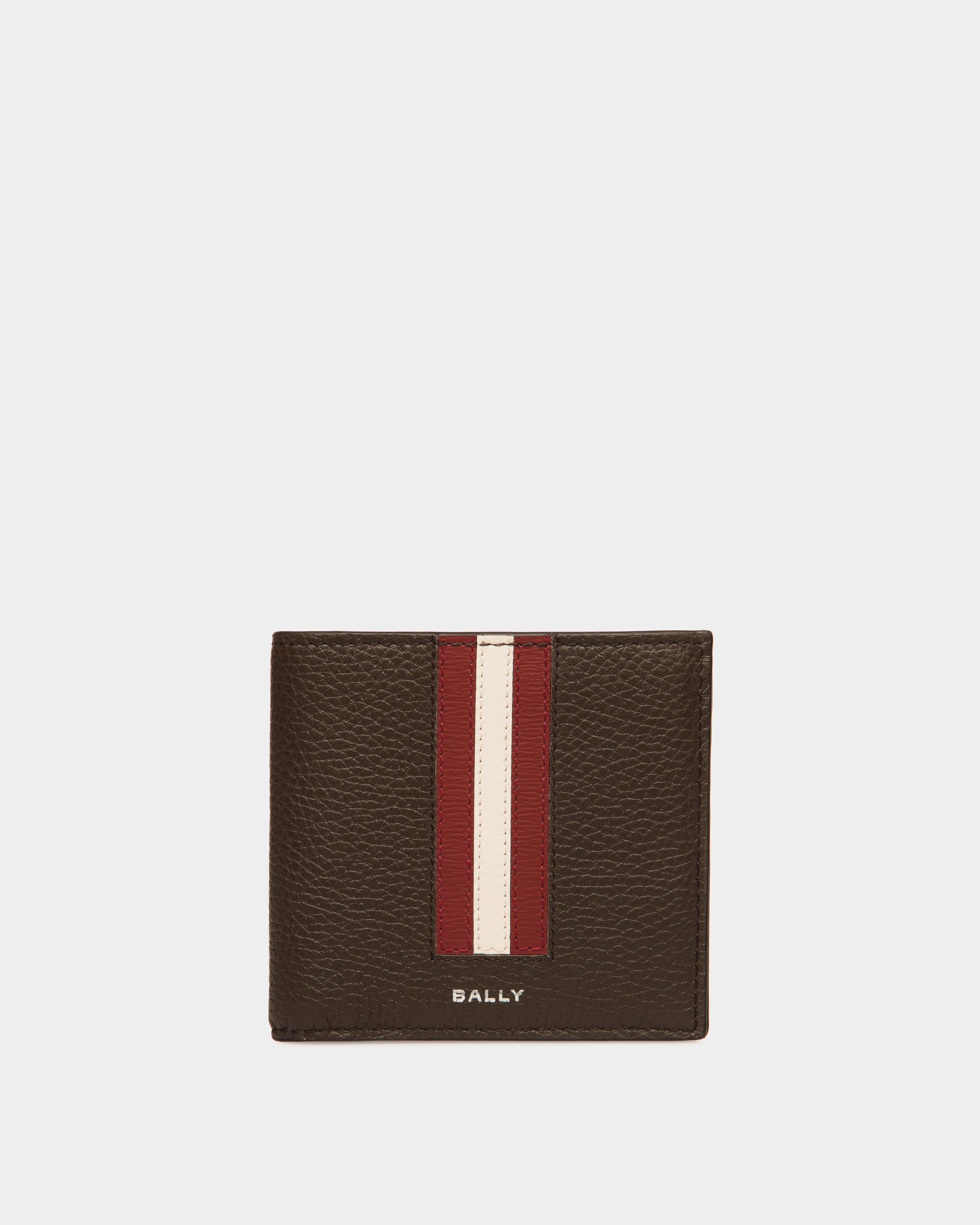 Zweiteilige Geldbörse Ribbon Aus Leder In Ebenholzschwarz - Herren - Bally - 01