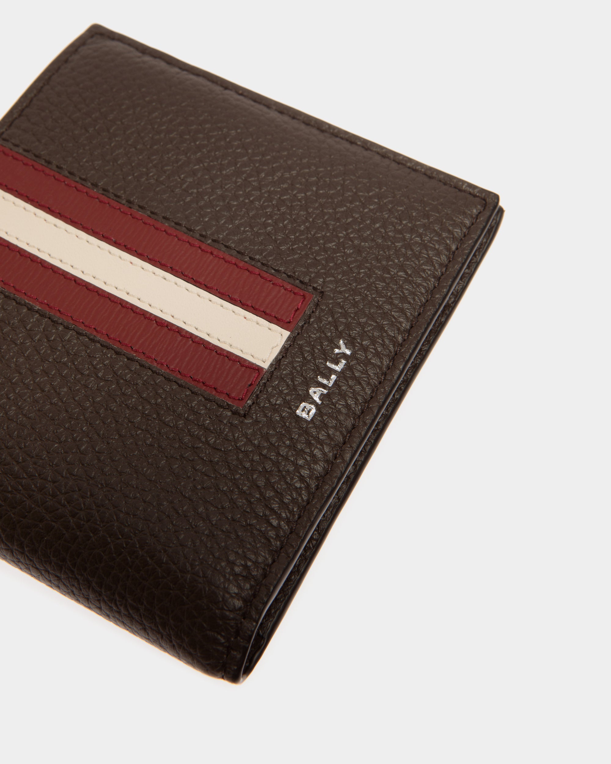 Zweiteilige Geldbörse Ribbon Aus Leder In Ebenholzschwarz - Herren - Bally - 04