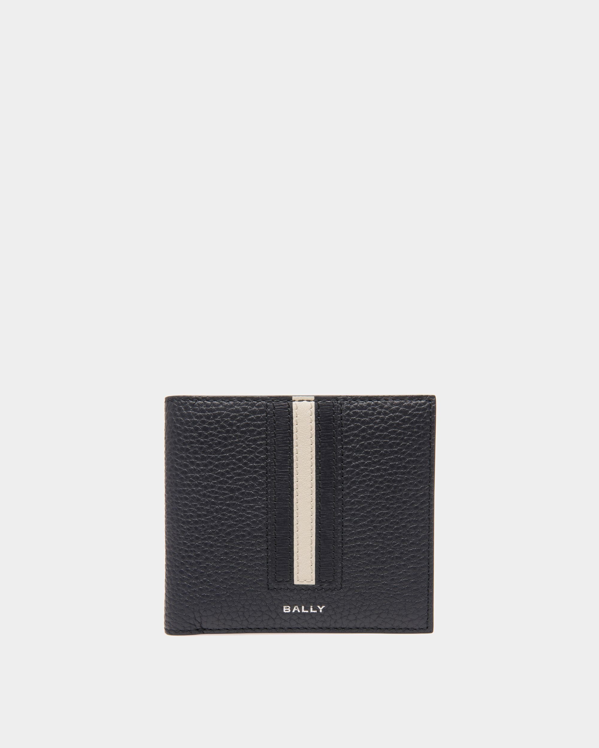 Ribbon Geldbörse Aus mitternachtsblauem Leder - Herren - Bally - 01